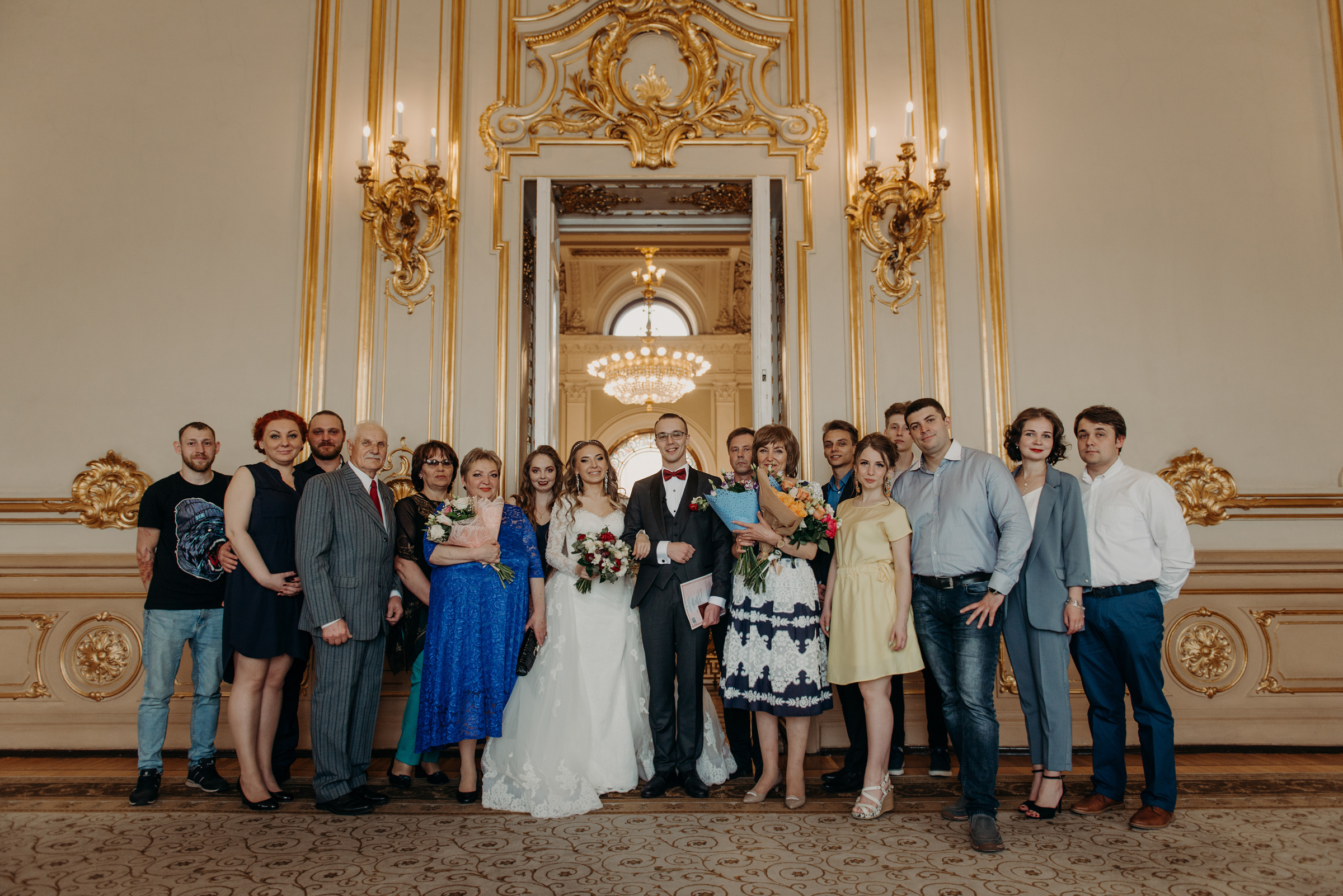 Небольшая семейная свадьба Валерии и Никиты. Свадебный фотограф в Санкт-Петербурге Венера Ахметова