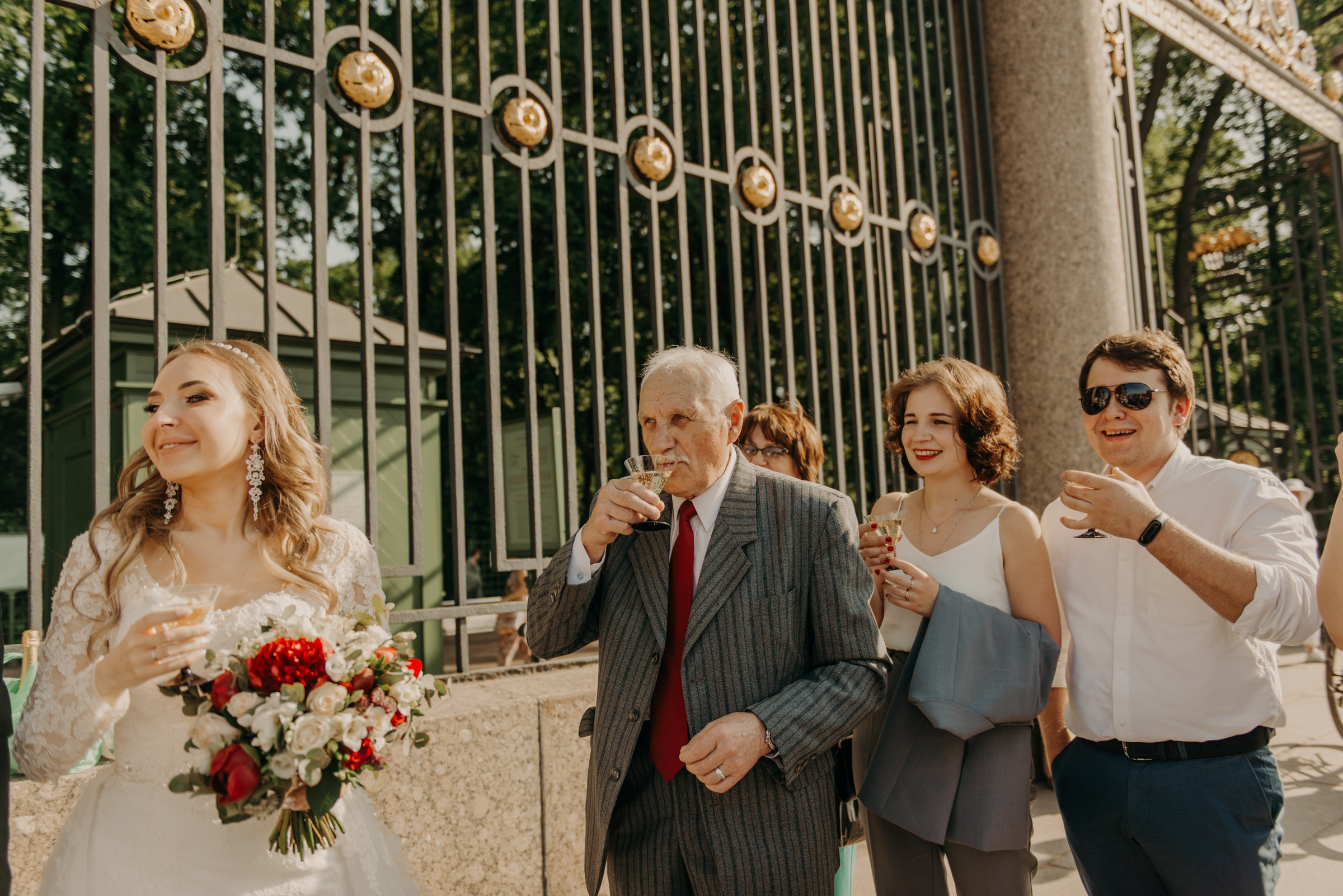 Небольшая семейная свадьба Валерии и Никиты. Свадебный фотограф в Санкт-Петербурге Венера Ахметова