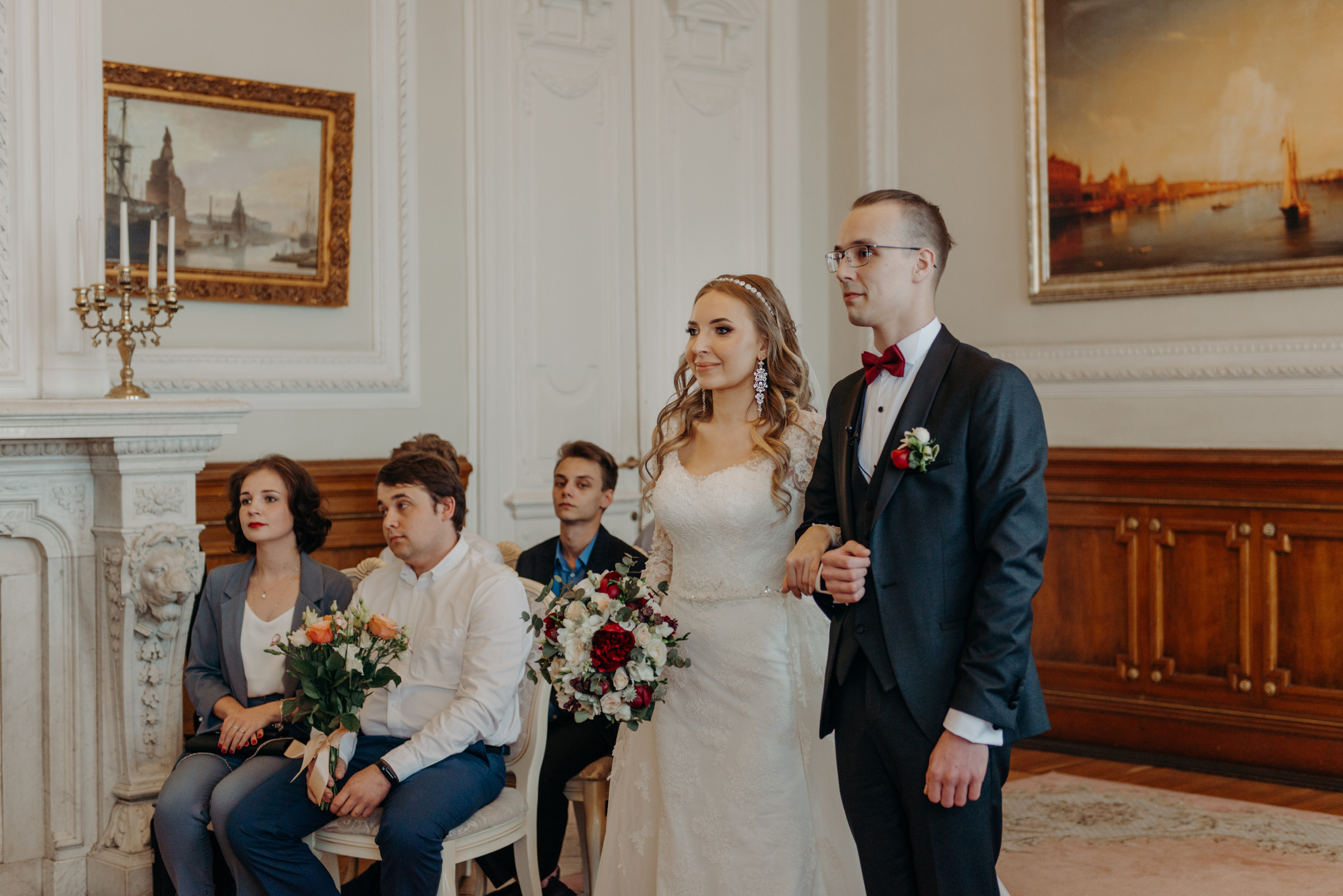 Небольшая семейная свадьба Валерии и Никиты. Свадебный фотограф в Санкт-Петербурге Венера Ахметова