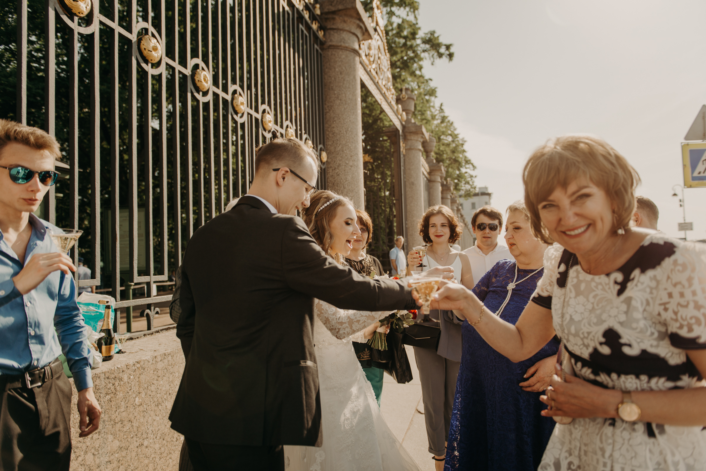 Небольшая семейная свадьба Валерии и Никиты. Свадебный фотограф в Санкт-Петербурге Венера Ахметова