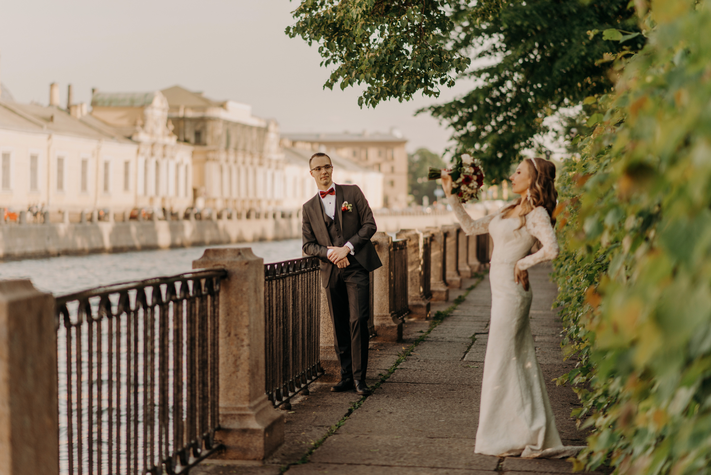 Небольшая семейная свадьба Валерии и Никиты. Свадебный фотограф в Санкт-Петербурге Венера Ахметова
