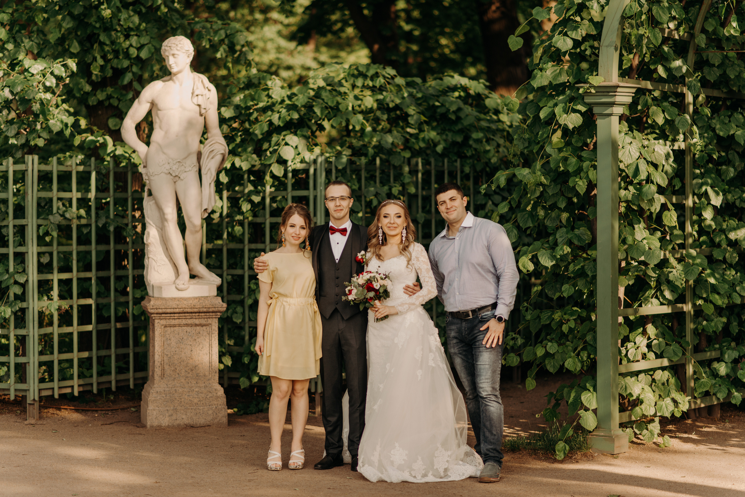 Небольшая семейная свадьба Валерии и Никиты. Свадебный фотограф в Санкт-Петербурге Венера Ахметова