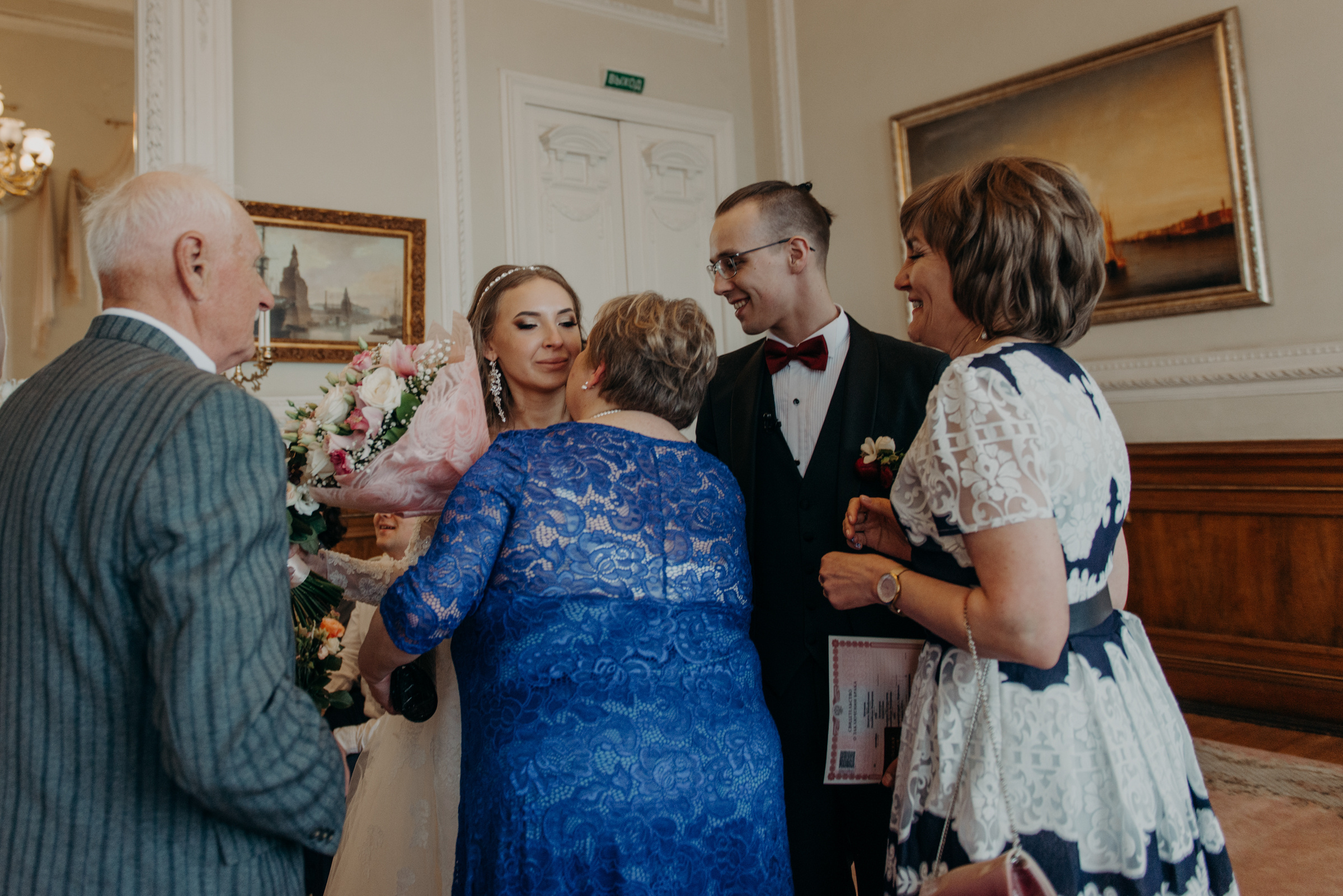 Небольшая семейная свадьба Валерии и Никиты. Свадебный фотограф в Санкт-Петербурге Венера Ахметова