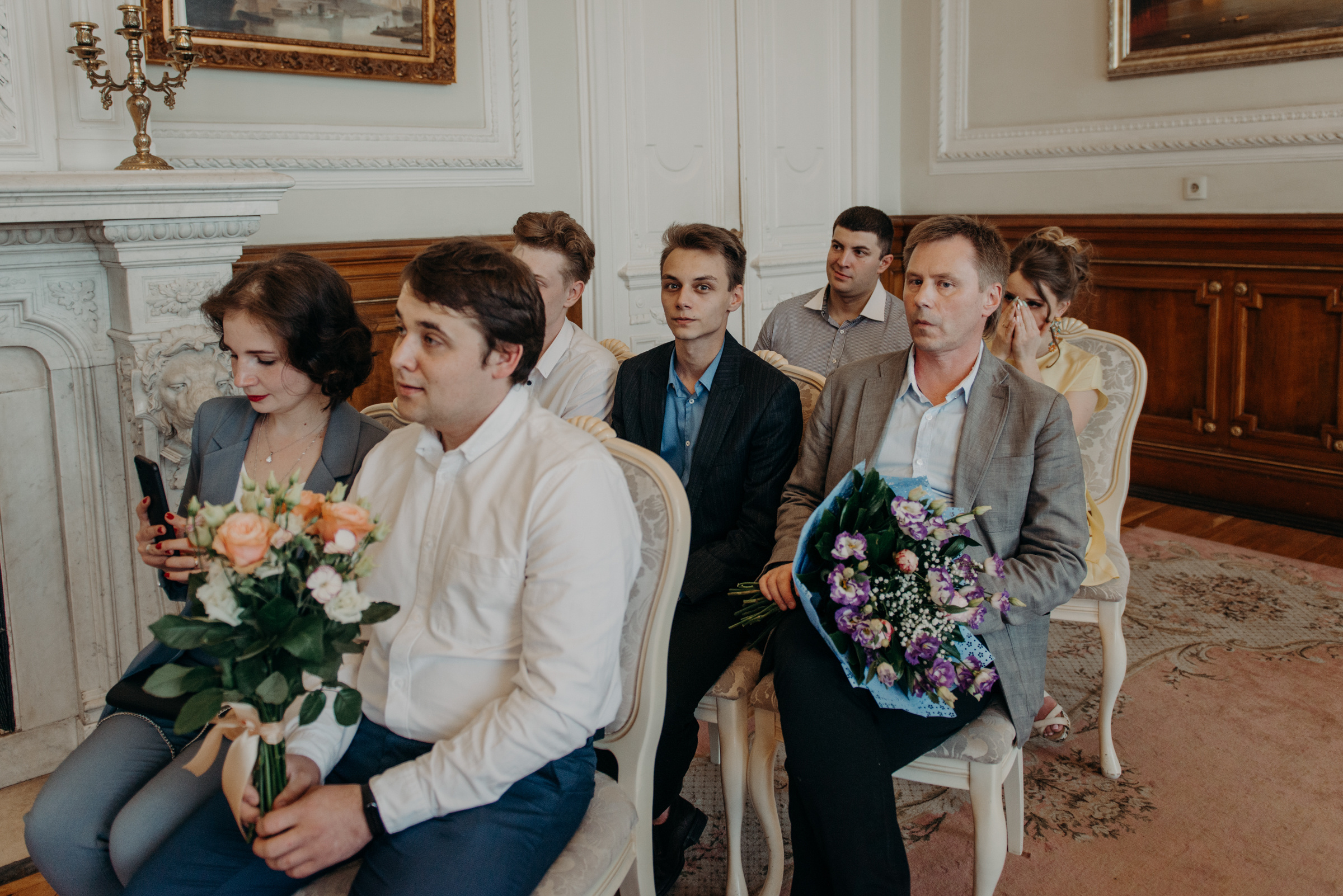 Небольшая семейная свадьба Валерии и Никиты. Свадебный фотограф в Санкт-Петербурге Венера Ахметова