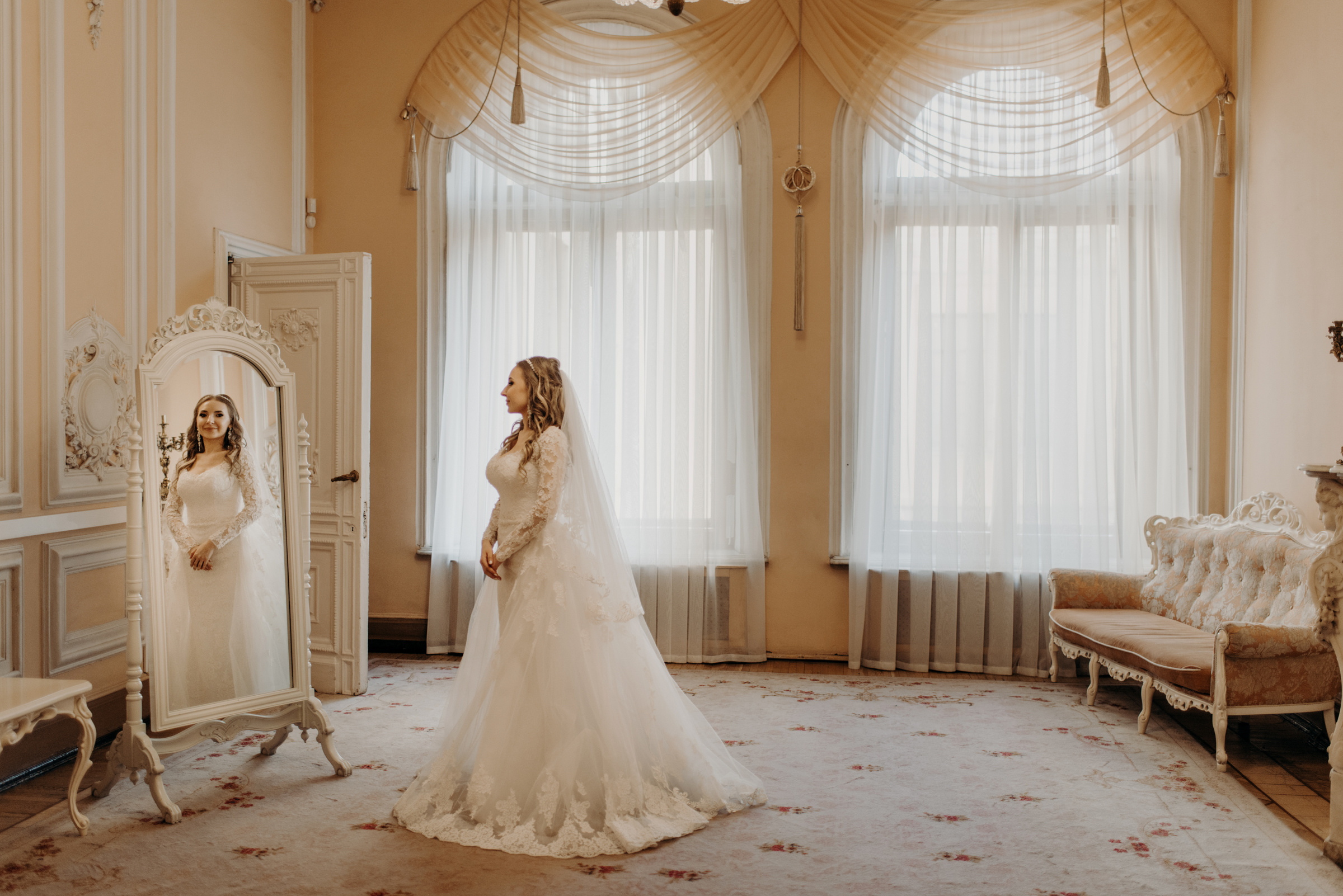 Небольшая семейная свадьба Валерии и Никиты. Свадебный фотограф в Санкт-Петербурге Венера Ахметова