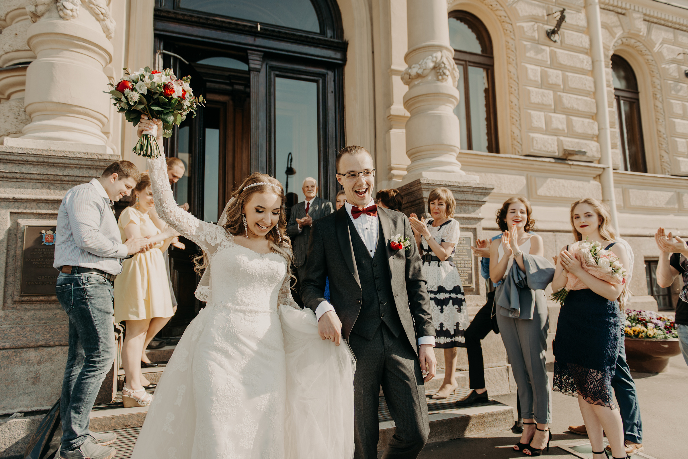 Небольшая семейная свадьба Валерии и Никиты. Свадебный фотограф в Санкт-Петербурге Венера Ахметова