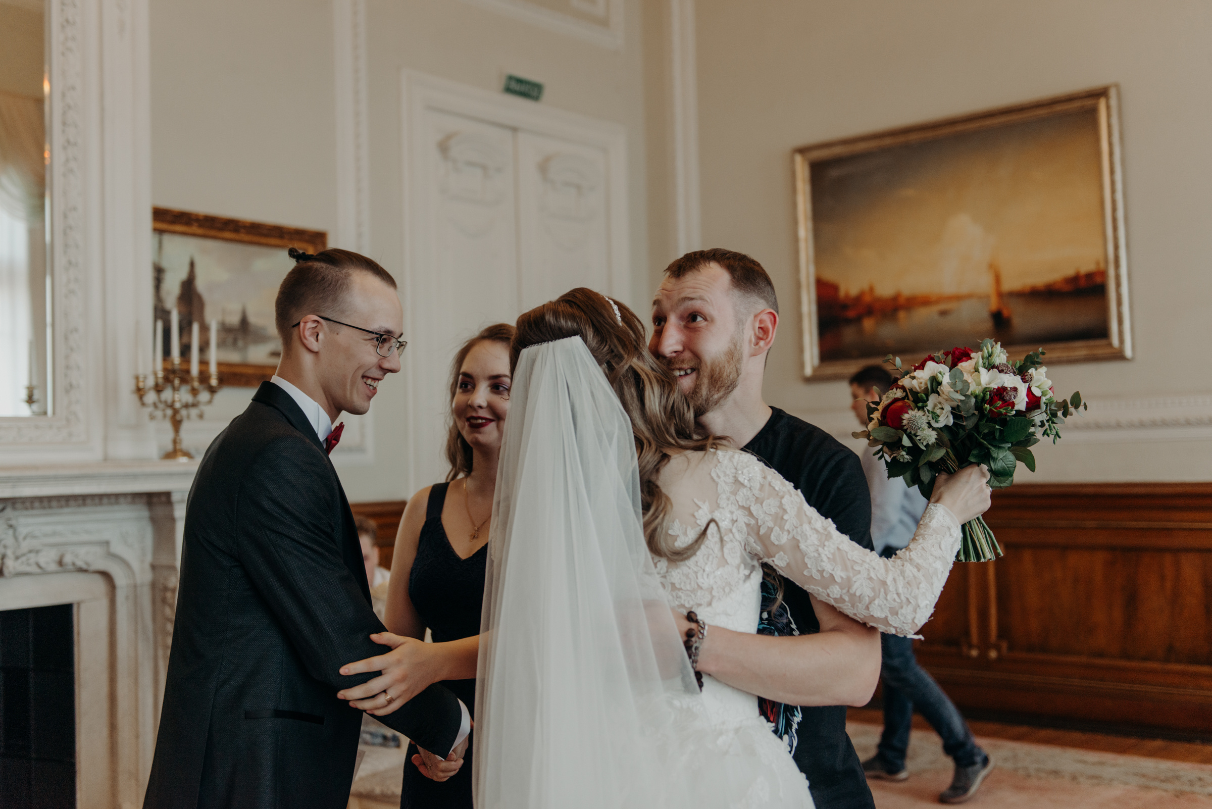 Небольшая семейная свадьба Валерии и Никиты. Свадебный фотограф в Санкт-Петербурге Венера Ахметова