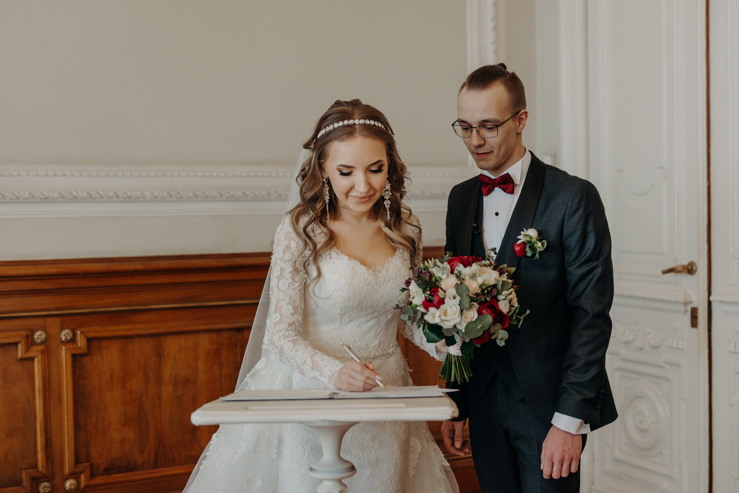 Небольшая семейная свадьба Валерии и Никиты. Свадебный фотограф в Санкт-Петербурге Венера Ахметова