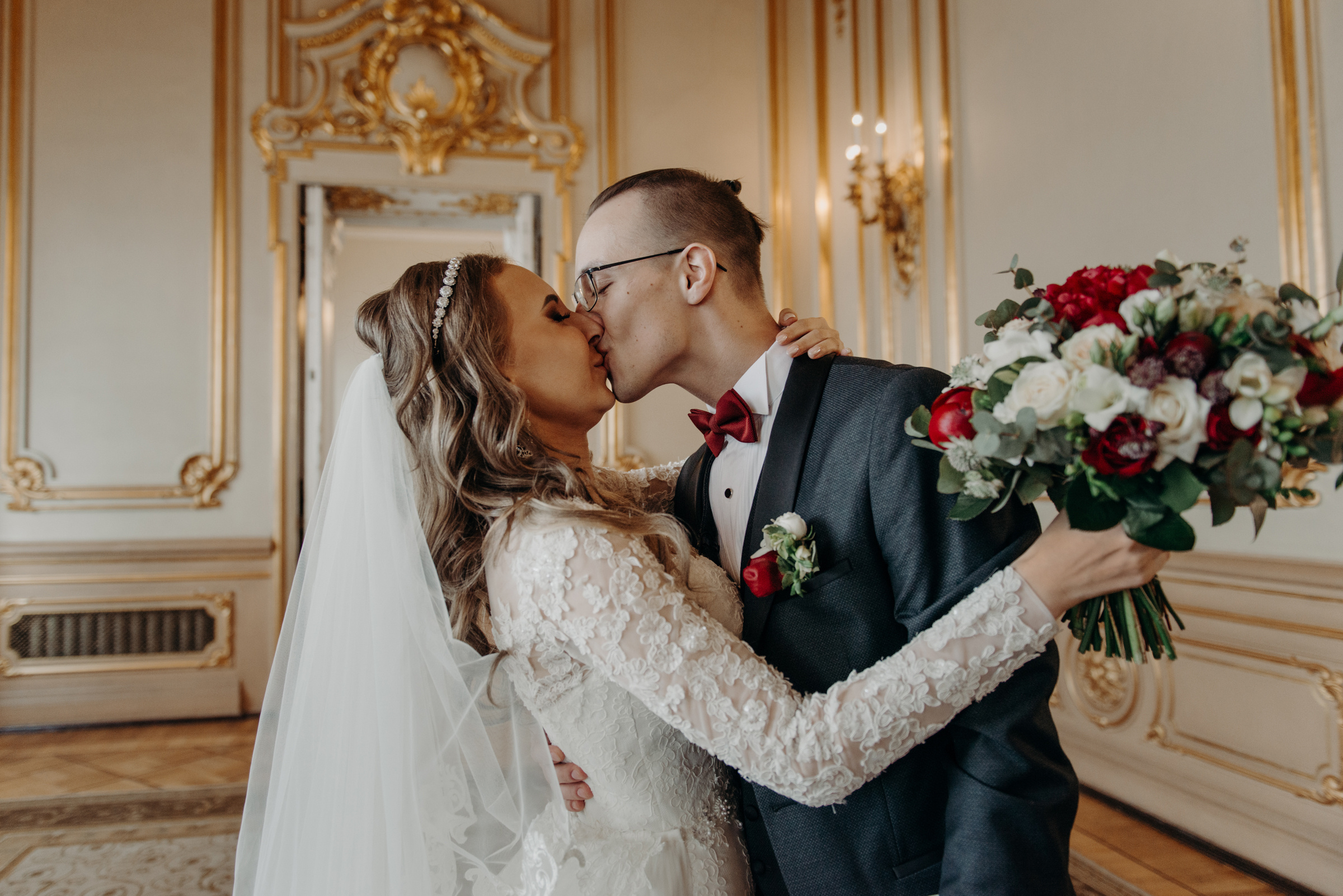 Небольшая семейная свадьба Валерии и Никиты. Свадебный фотограф в Санкт-Петербурге Венера Ахметова