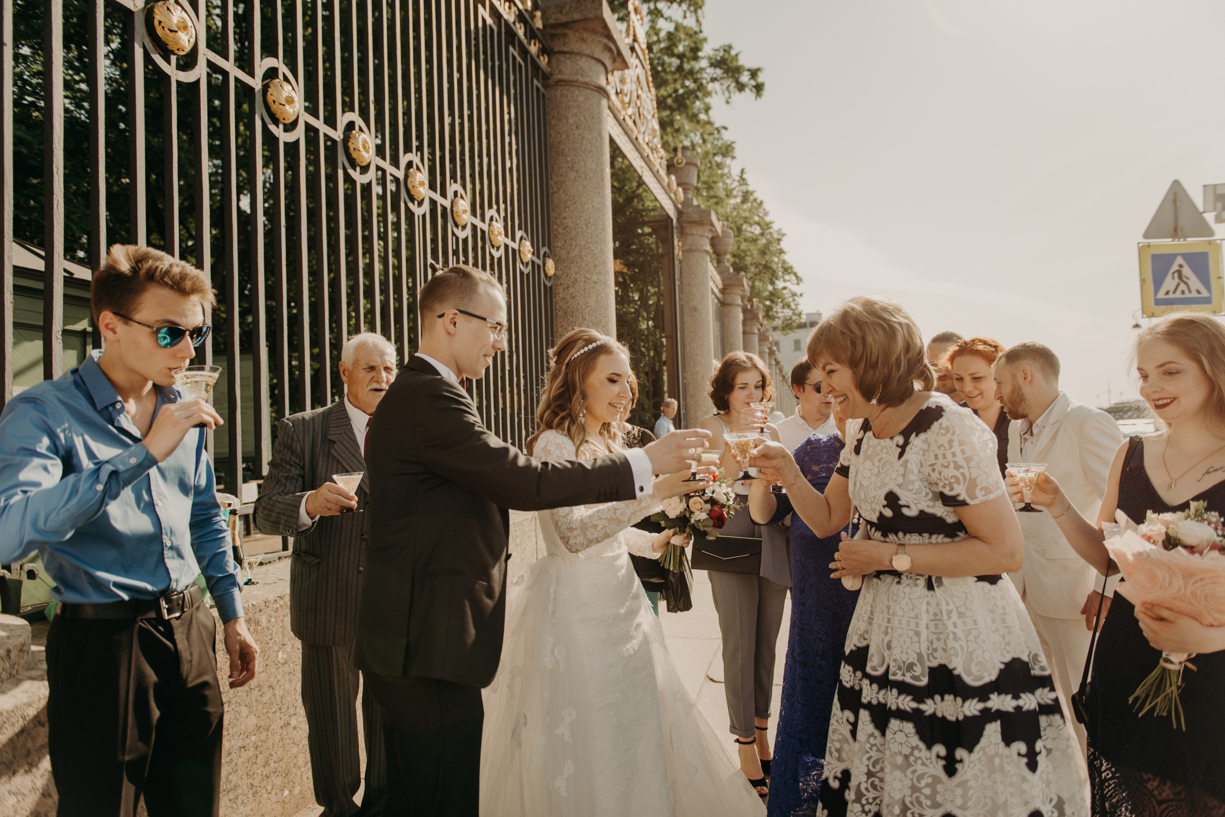 Небольшая семейная свадьба Валерии и Никиты. Свадебный фотограф в Санкт-Петербурге Венера Ахметова