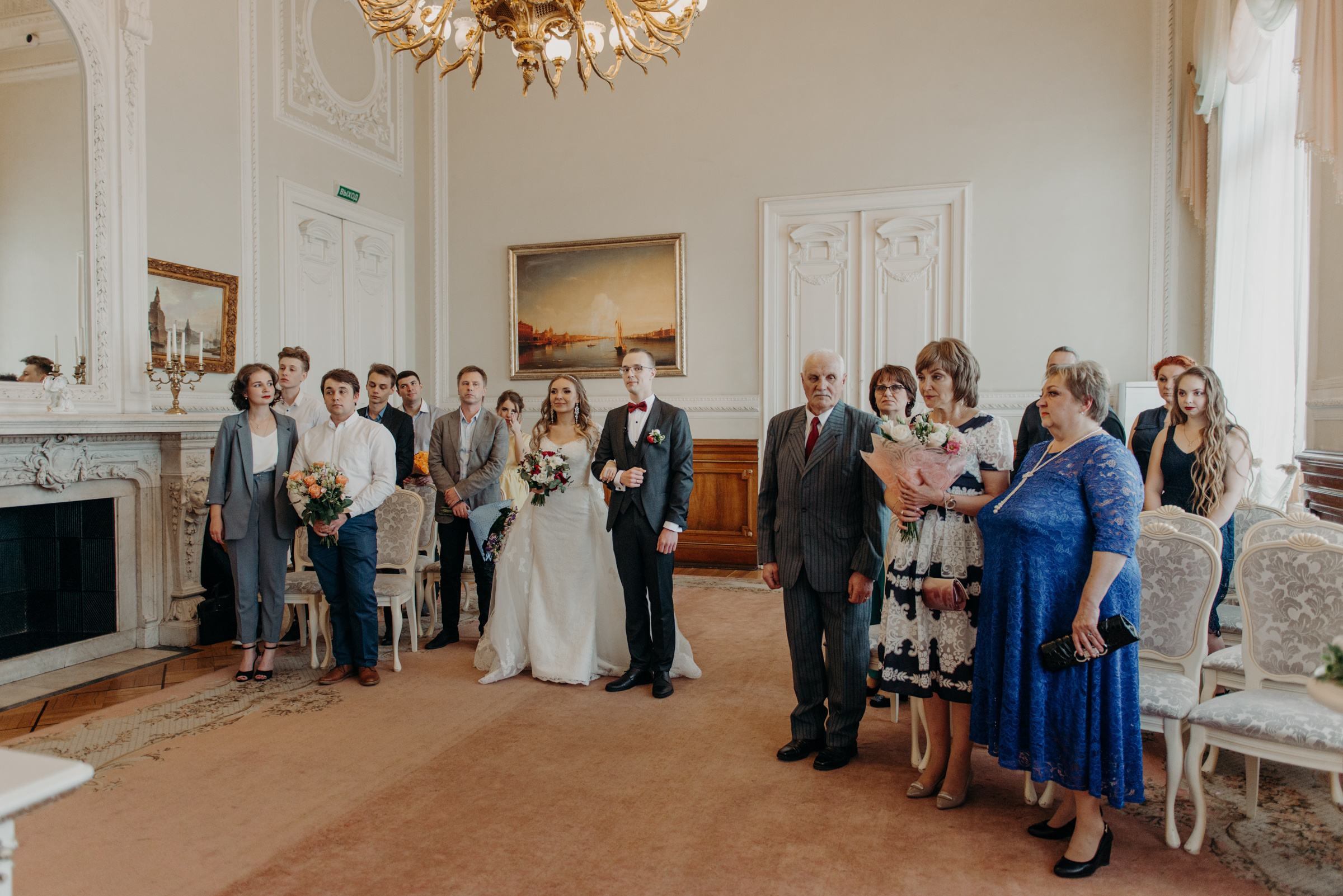 Небольшая семейная свадьба Валерии и Никиты. Свадебный фотограф в Санкт-Петербурге Венера Ахметова