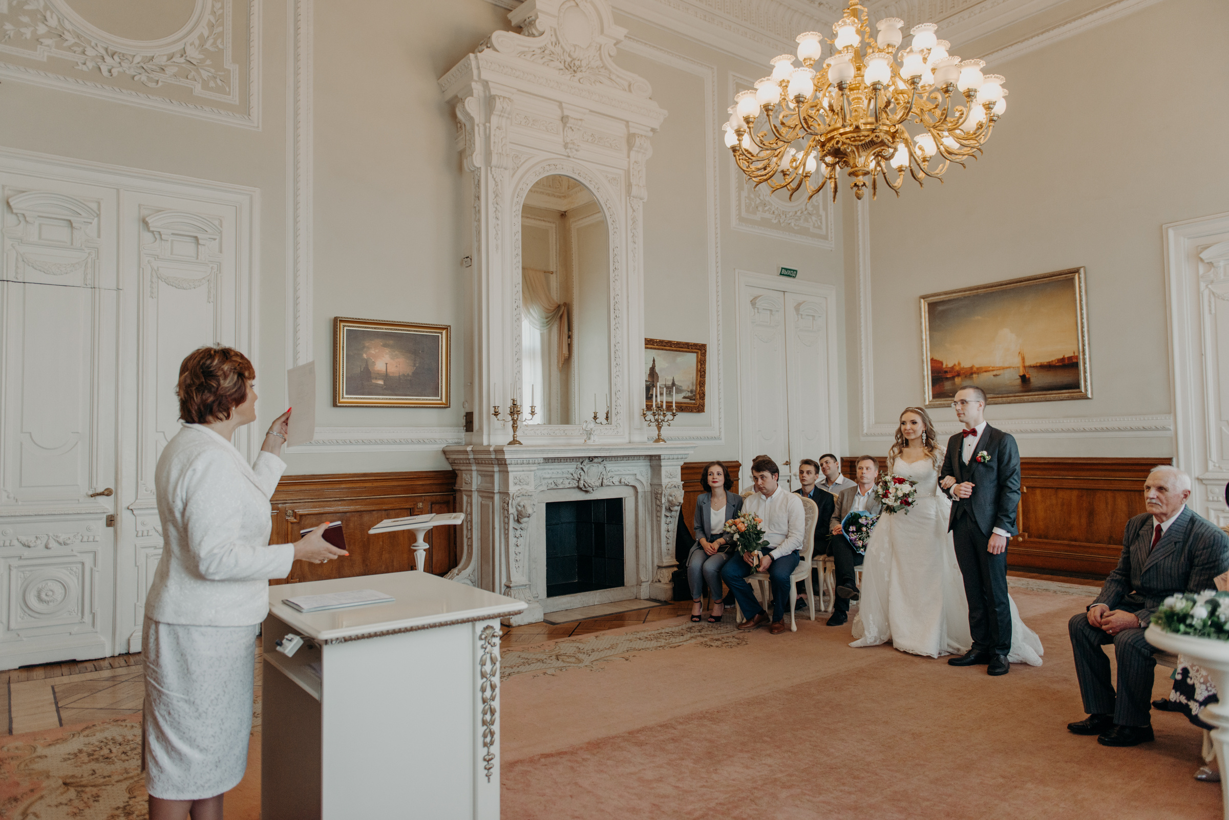 Небольшая семейная свадьба Валерии и Никиты. Свадебный фотограф в Санкт-Петербурге Венера Ахметова