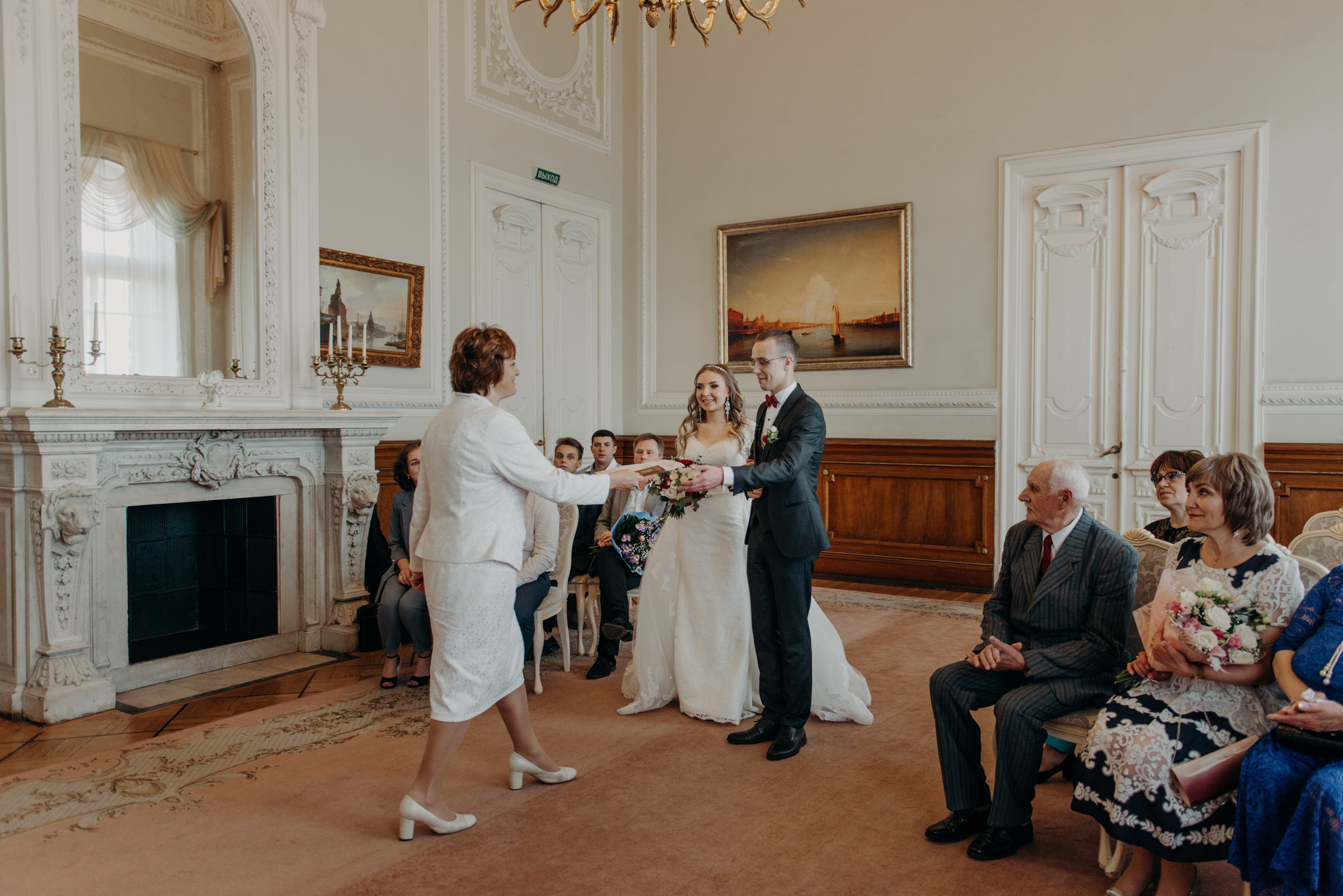 Небольшая семейная свадьба Валерии и Никиты. Свадебный фотограф в Санкт-Петербурге Венера Ахметова