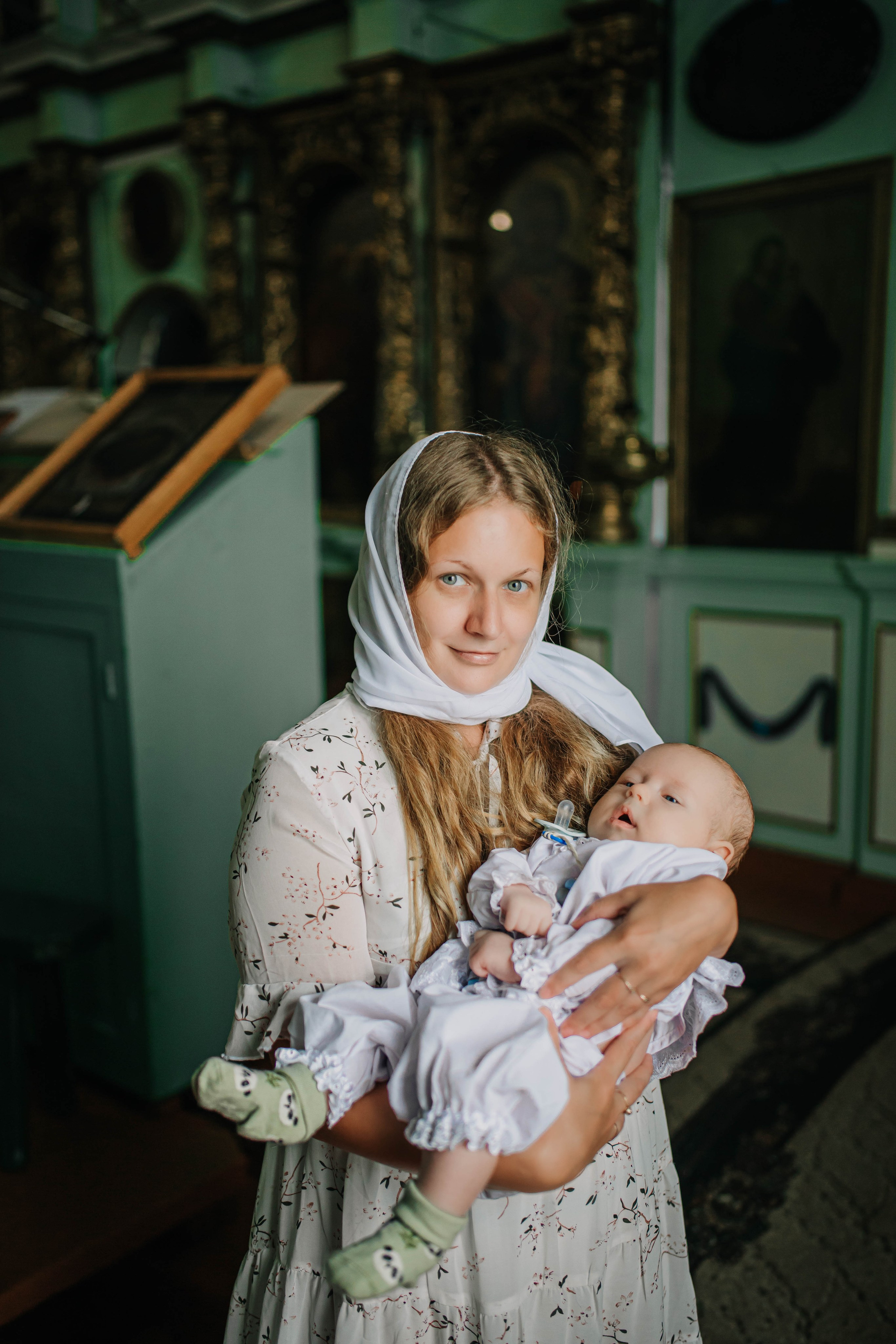 Крещение Кирилла. Фотограф Дарья Маташкова