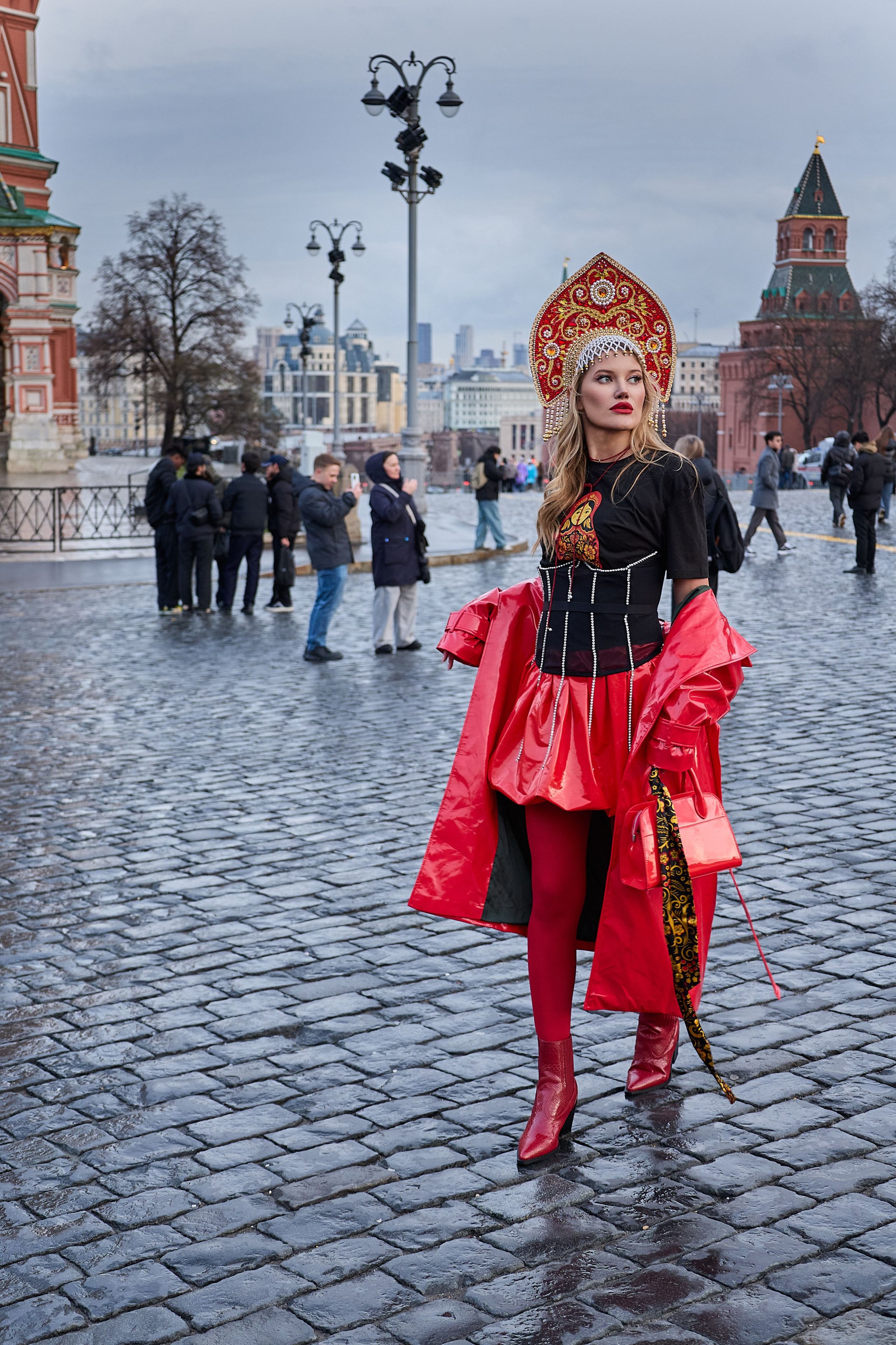 Концептуальная фотосессия «Русский авангард» в самом сердце столицы