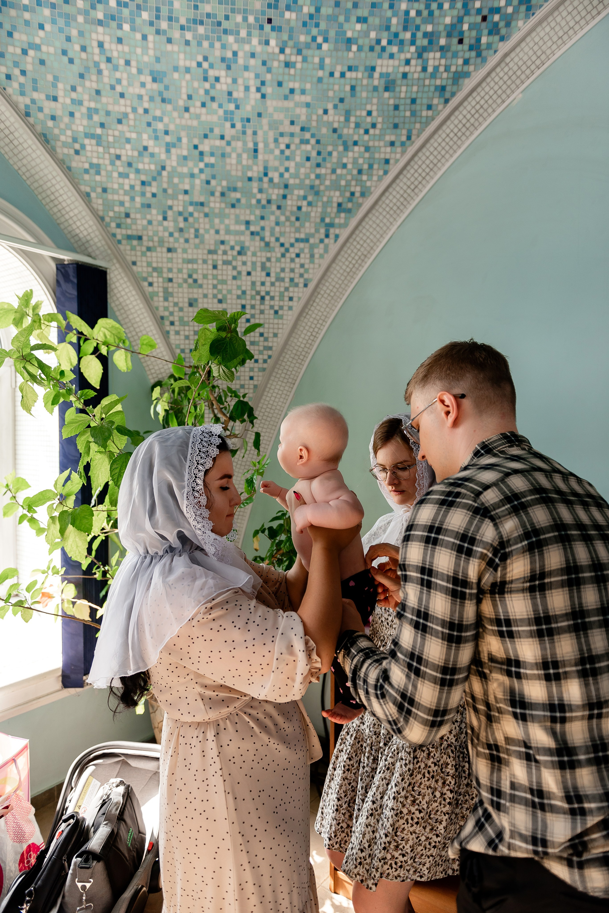 Крещение Ясеньки. Фотограф Татьяна Иванчикова