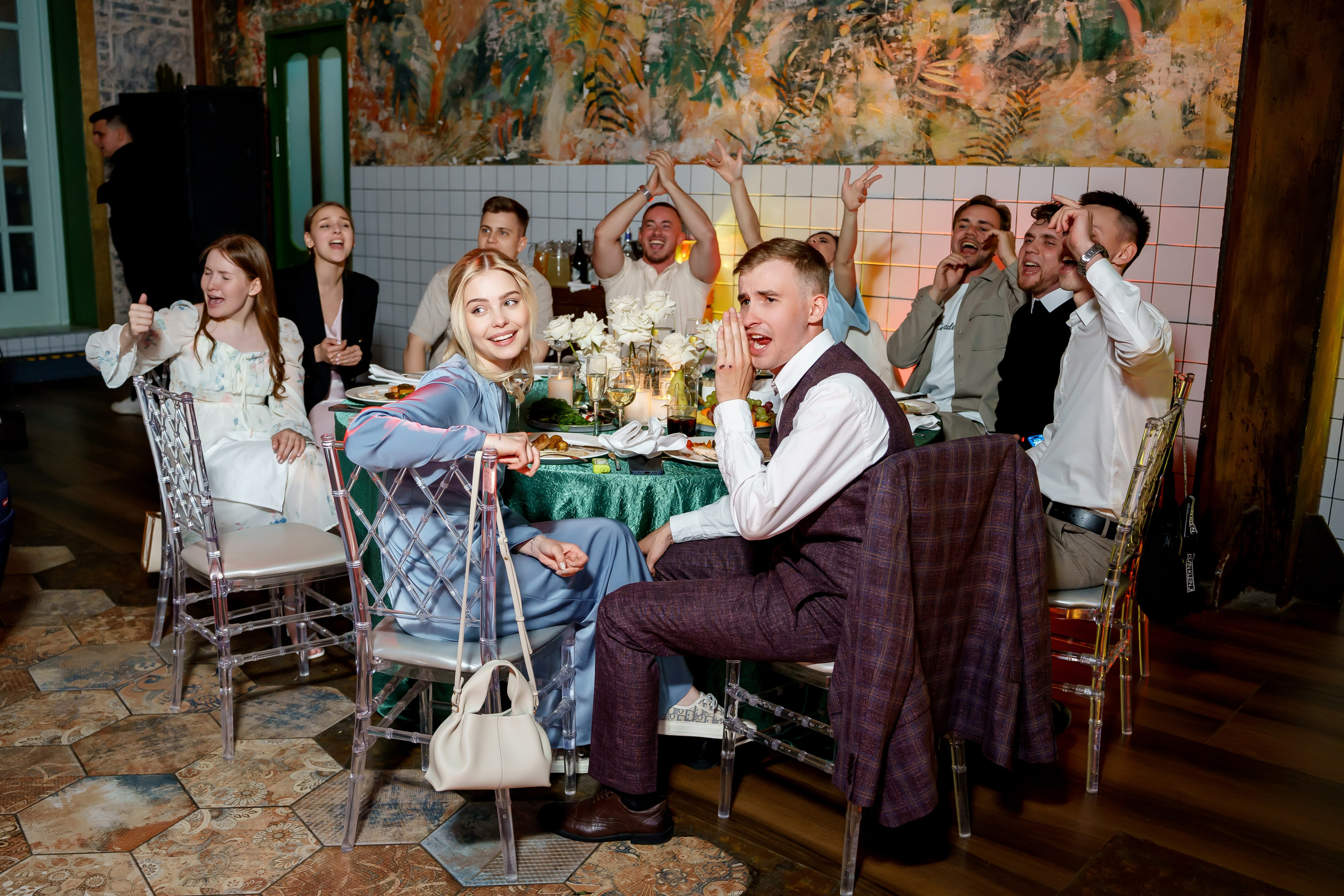 Александра и Иван. Свадебный банкет Loft Hall. Фотограф и видеограф в Москве и Московской области Мария Вишня