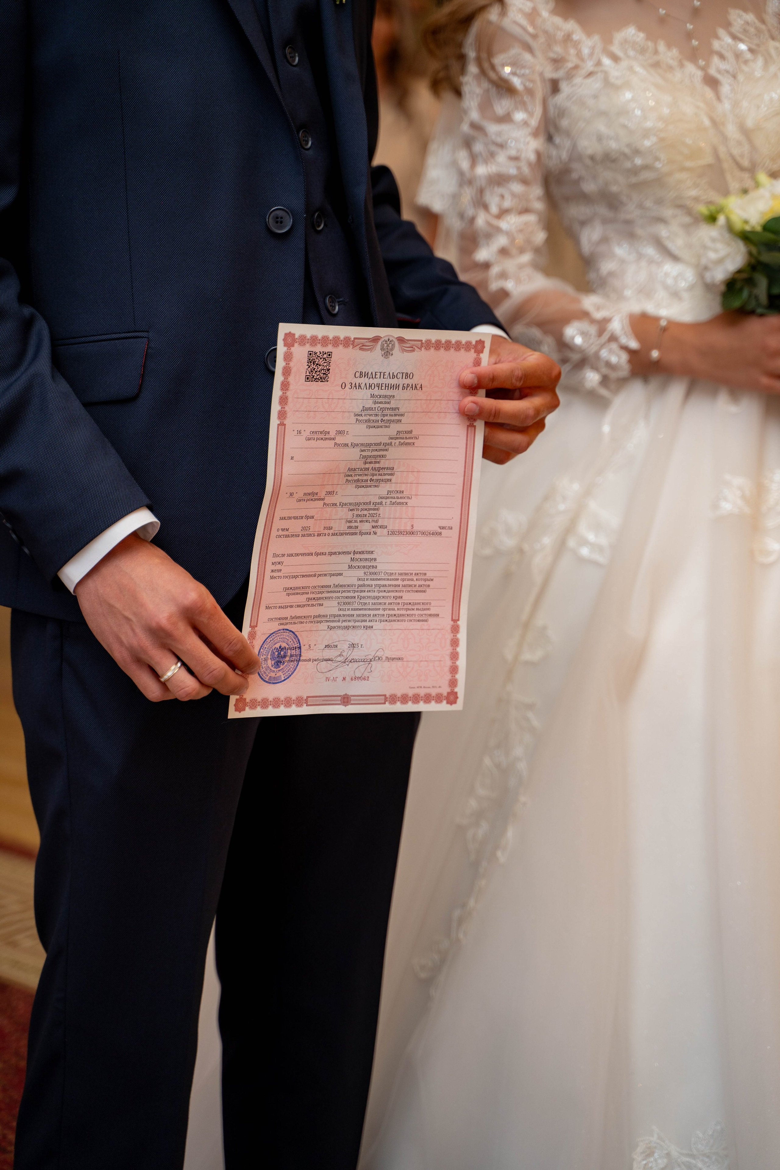 Данил и Анастасия. Видеосьемка, фотосьемка свадеб, юбилеев, утренников в Краснодарском кр