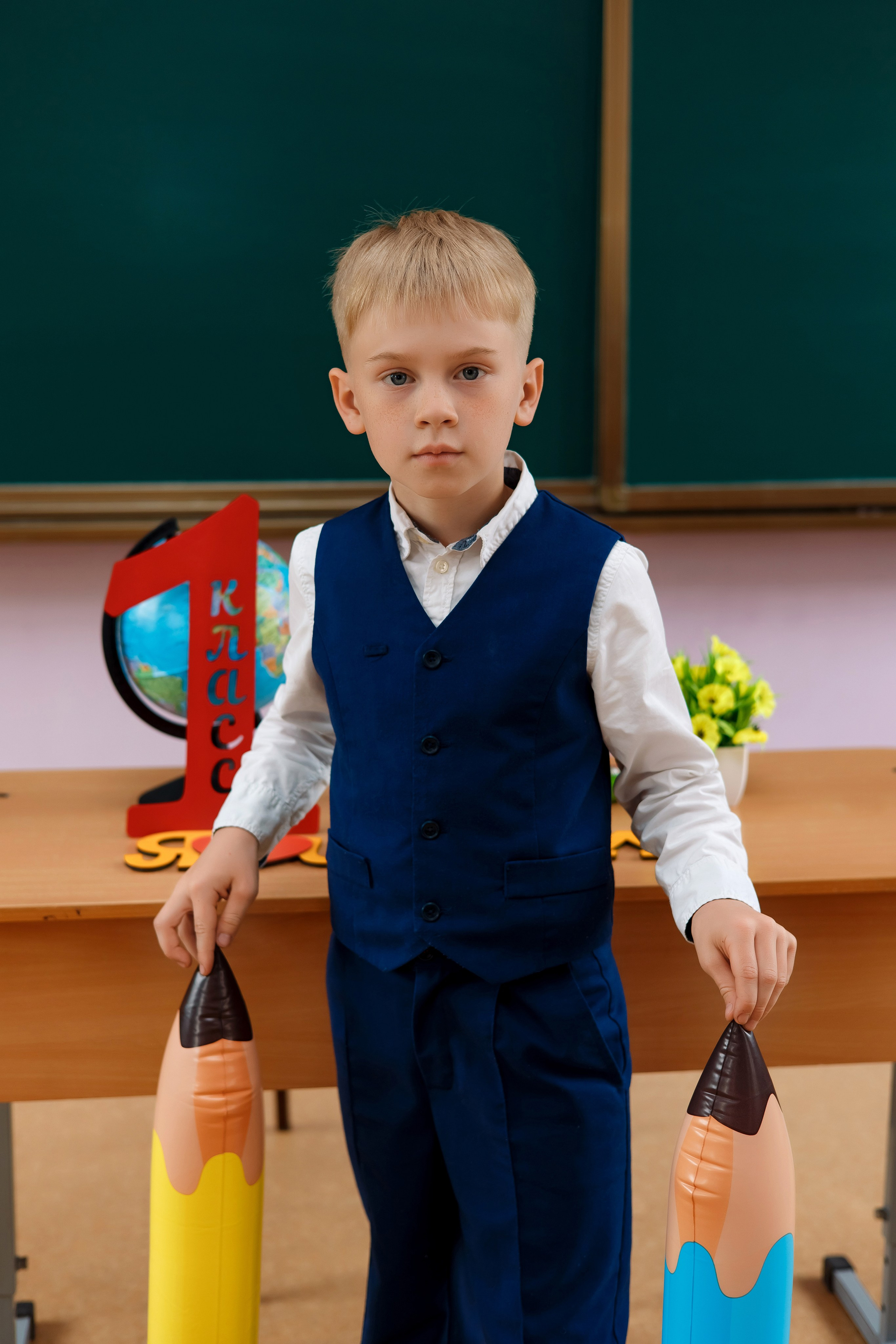 1 класс 1 школа. Фотограф Любовь Корниенко, Примоский край