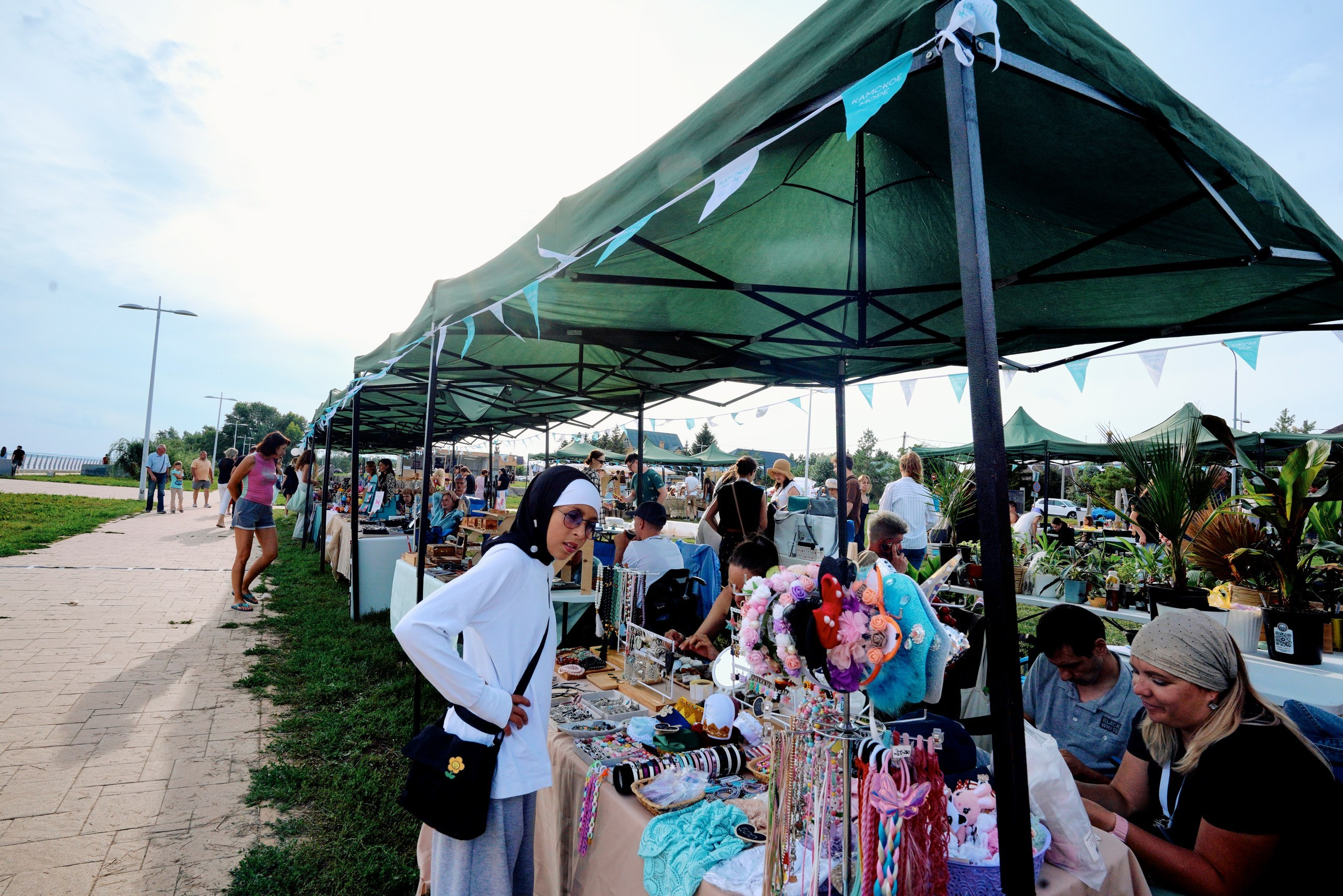Пляжный маркет 2024, г. Лаишево. Фотограф Казань