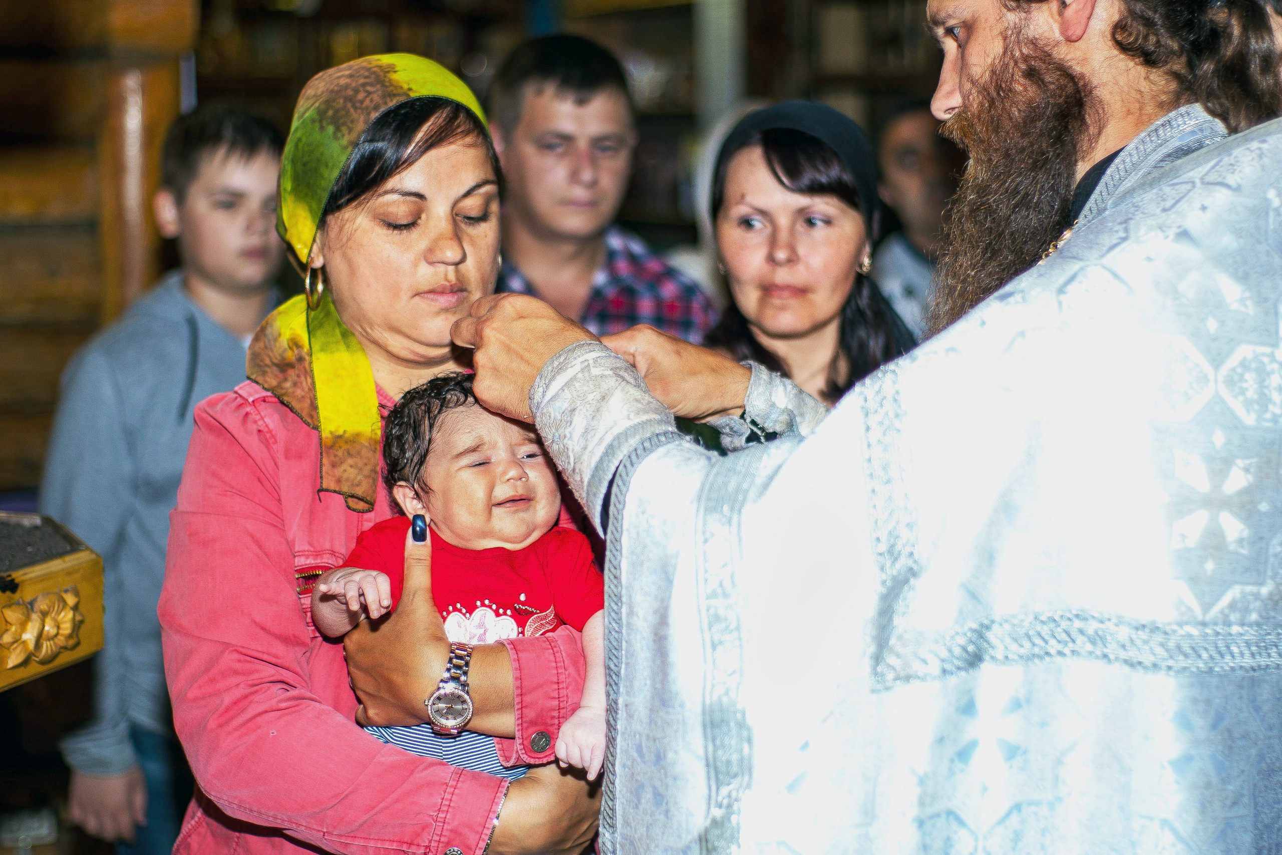 Крещение в храме Александра Невского (Петропавловск-Камчатский, июль 2017). Репортажная съемка в Москве и области. Анималистика