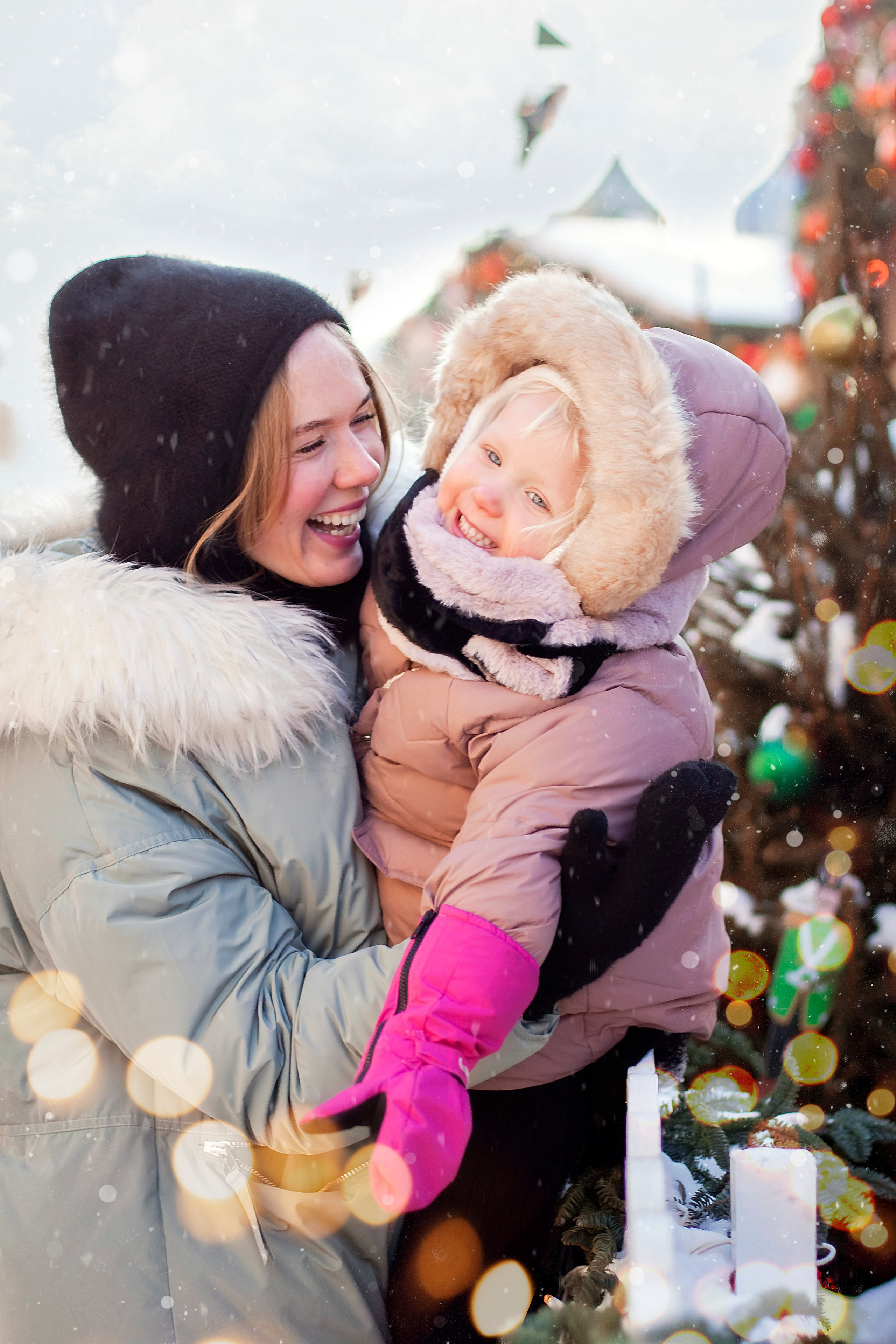 Настя и Василиса. Новогодняя прогулка. Профессиональный фотограф, Москва |Видное Елена Елизарова