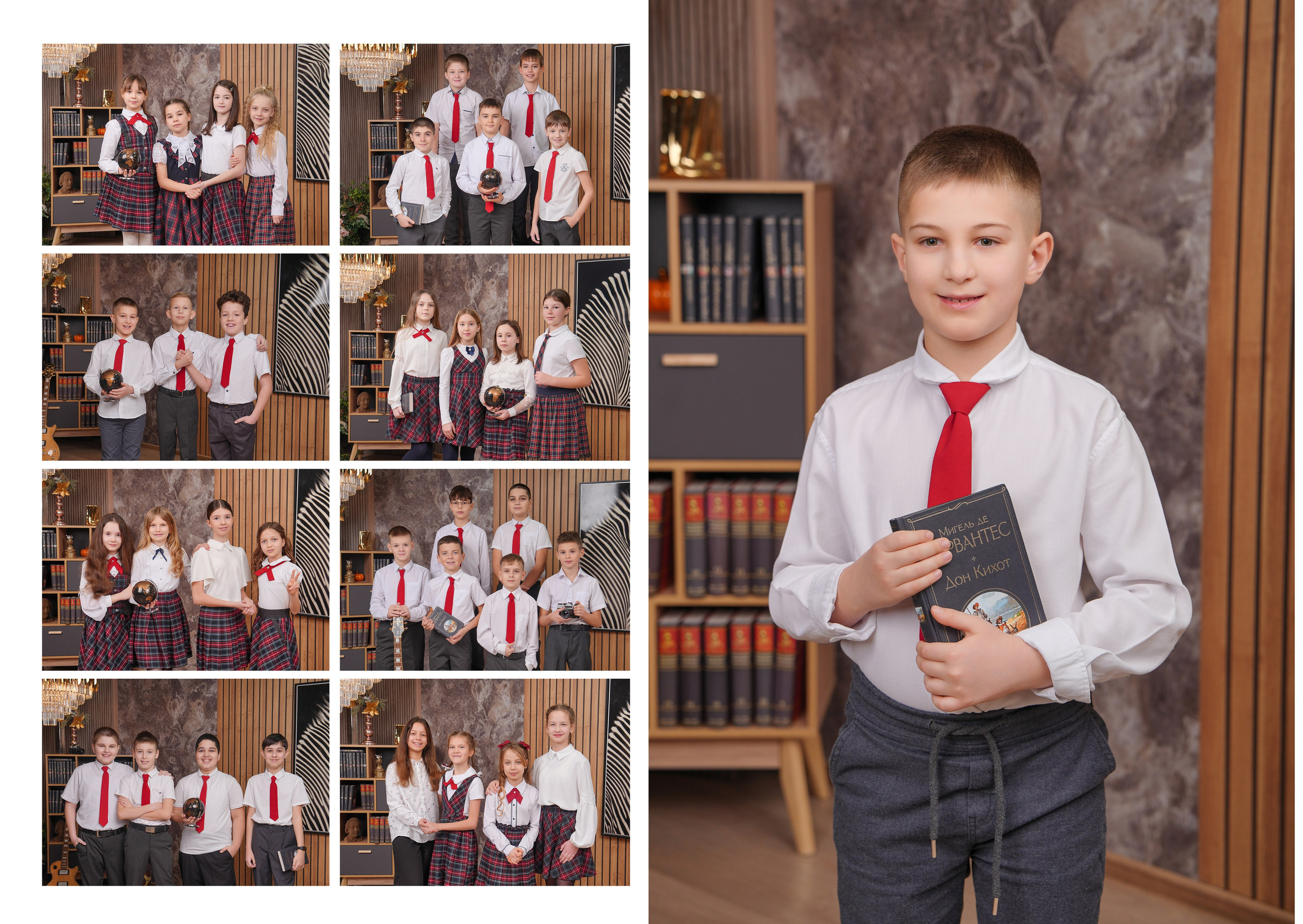 ШКОЛА 99 — 4 «Д» класс. Красивый выпускной альбом в Краснодаре