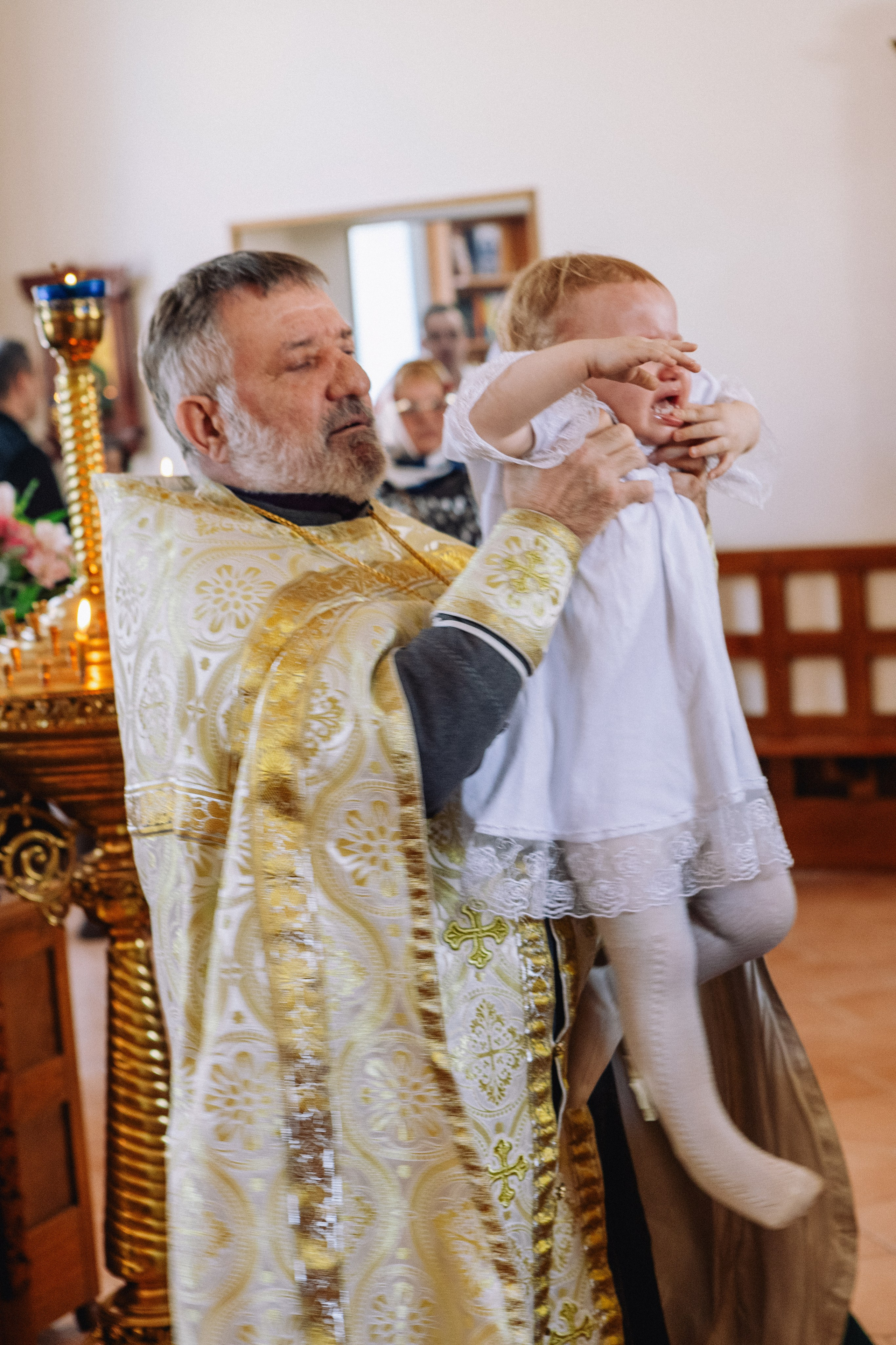 Крещение Артема и Полины. Фотограф в Курске Смирнов Евгений