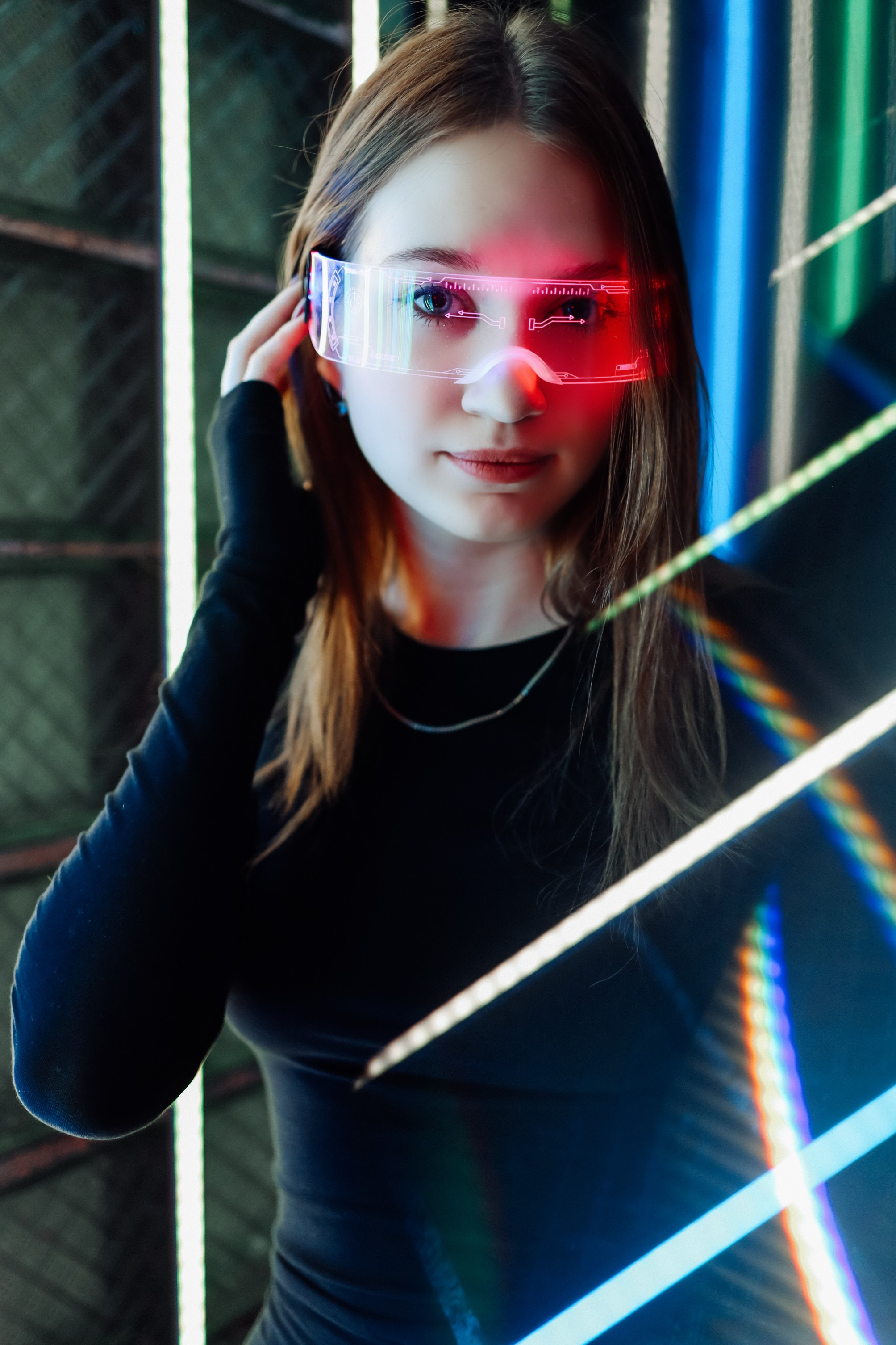 В неоне. Фотограф в Туле Аушева Юлия