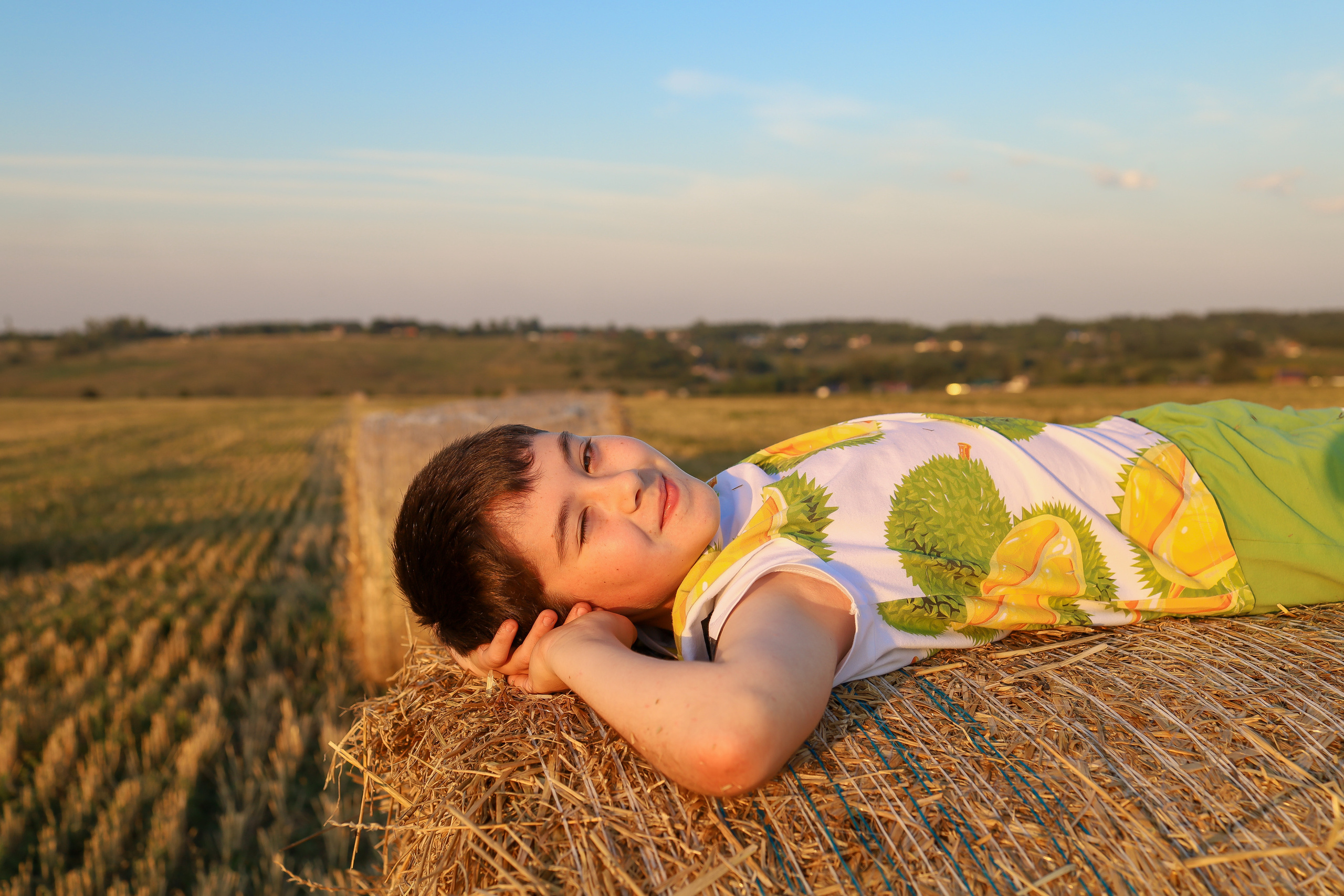 Закат в поле. Фотограф в Туле Аушева Юлия
