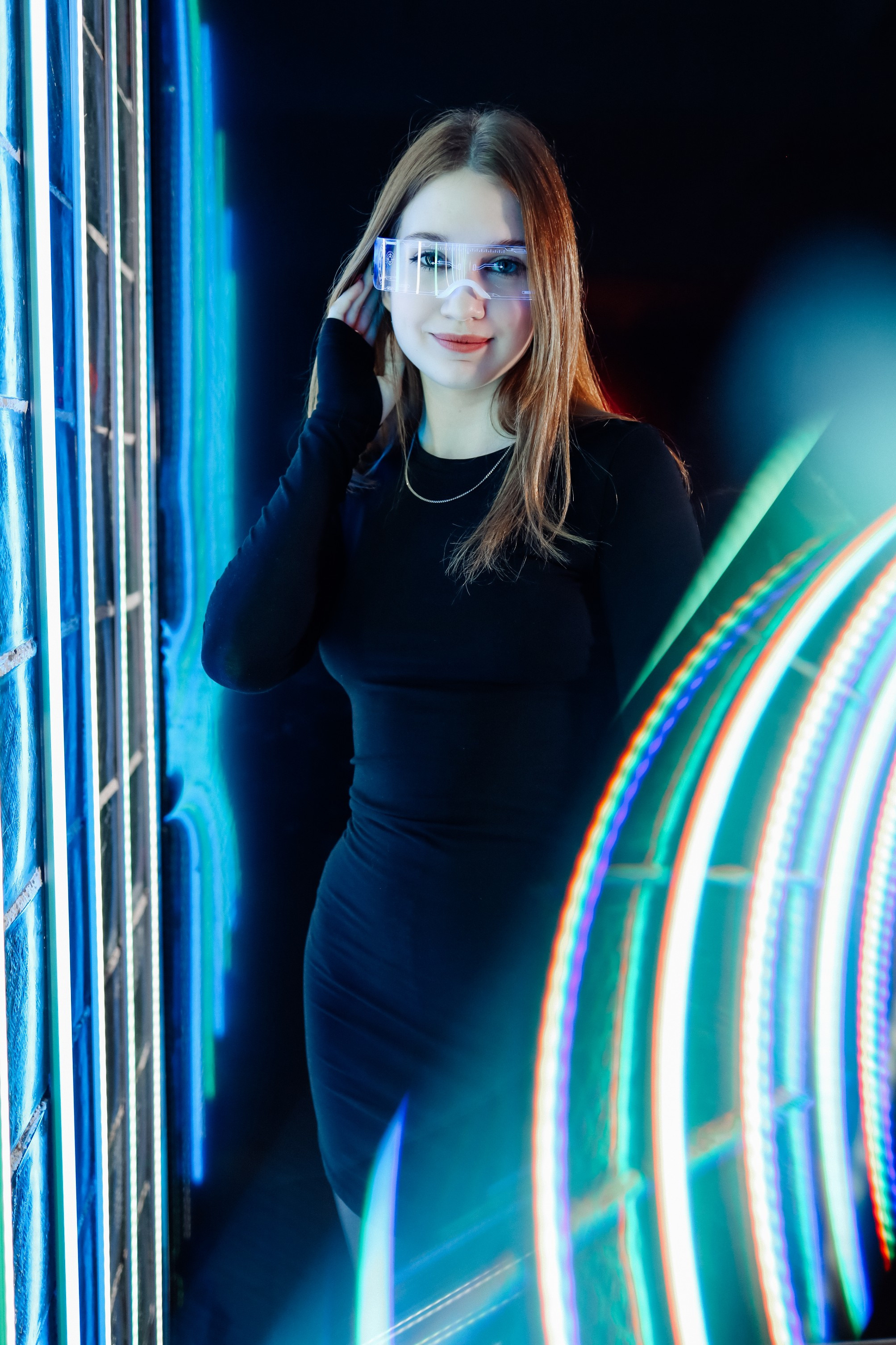 В неоне. Фотограф в Туле Аушева Юлия