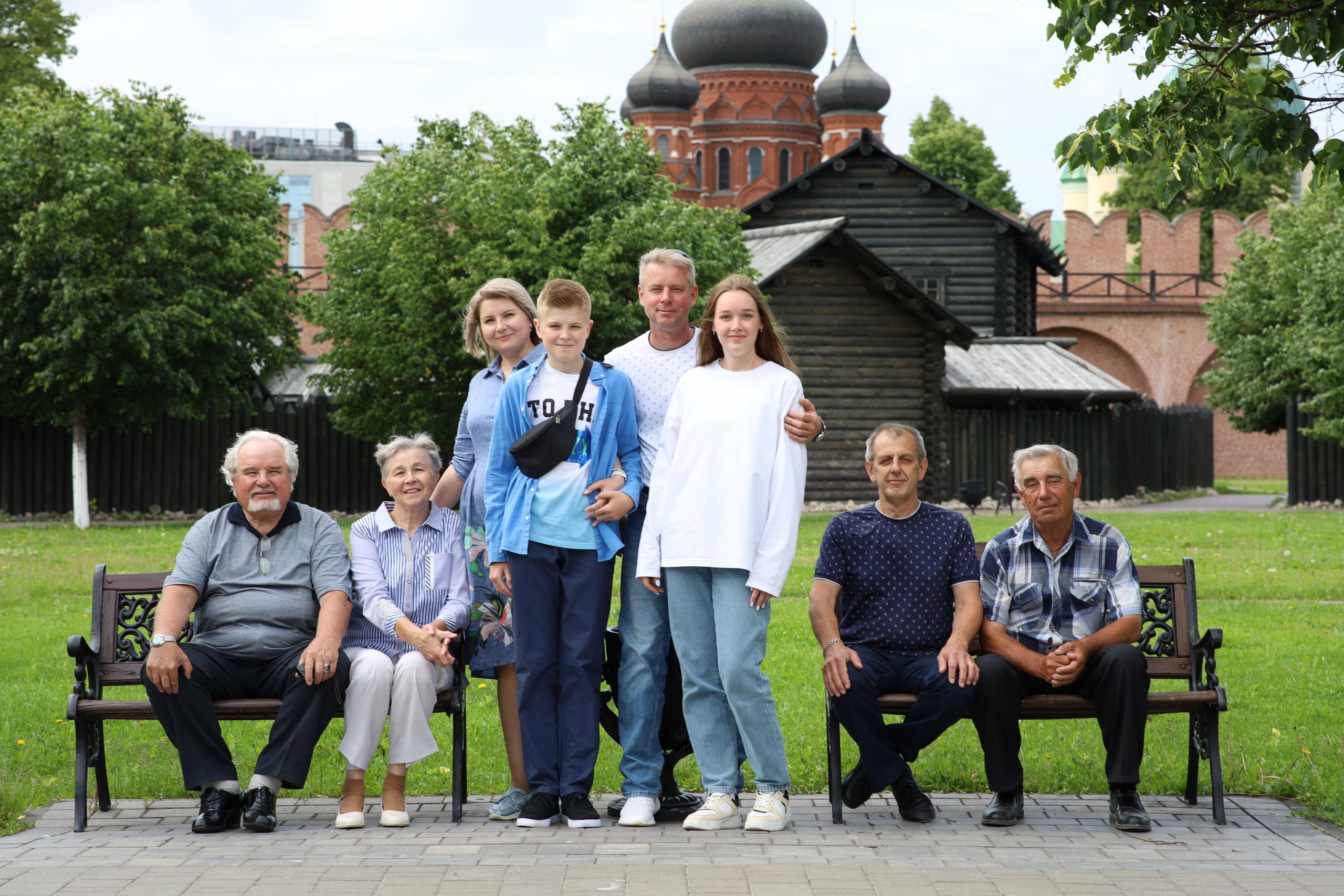 Связь поколений. Фотограф в Туле Аушева Юлия