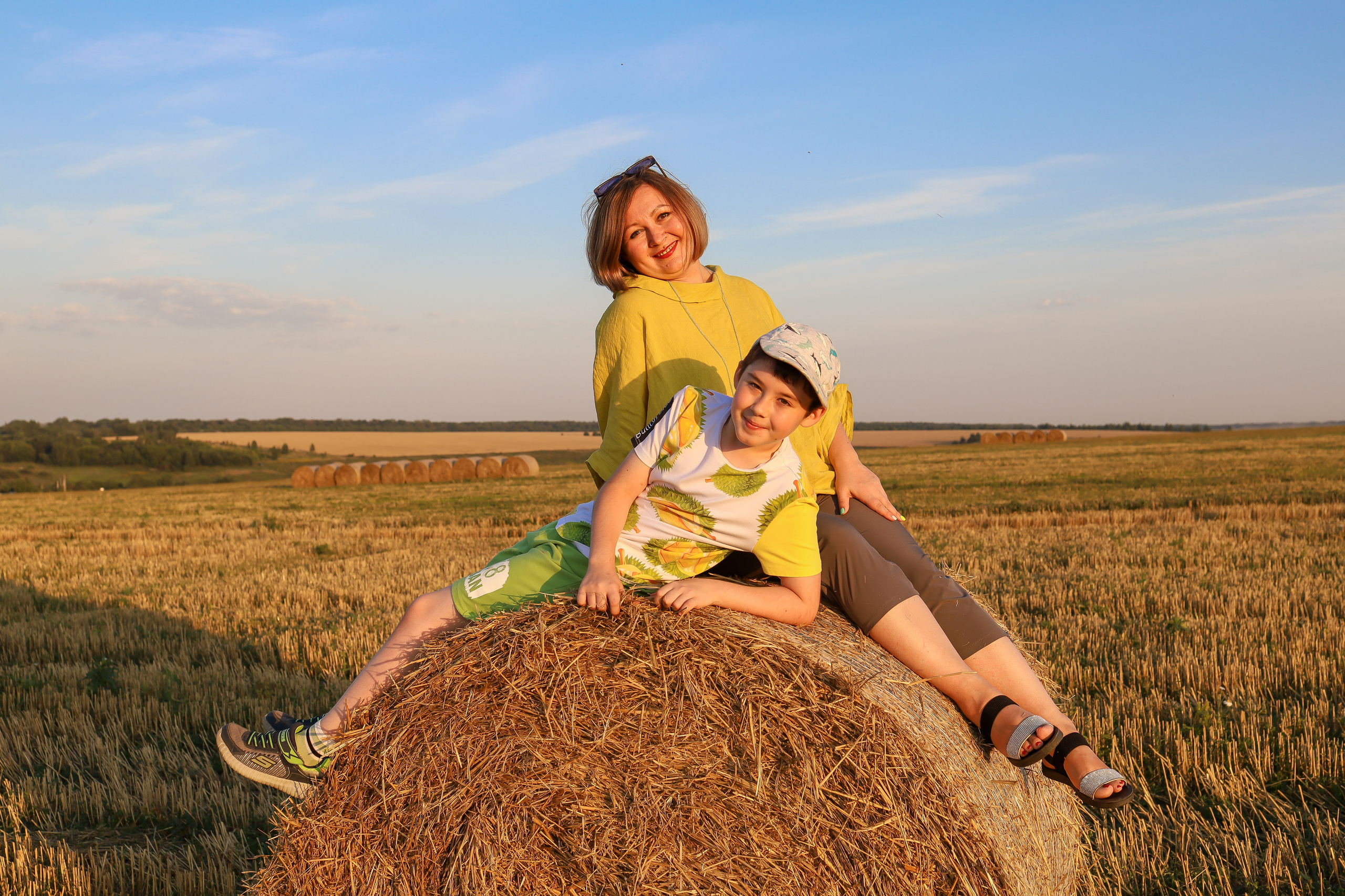 Закат в поле. Фотограф в Туле Аушева Юлия