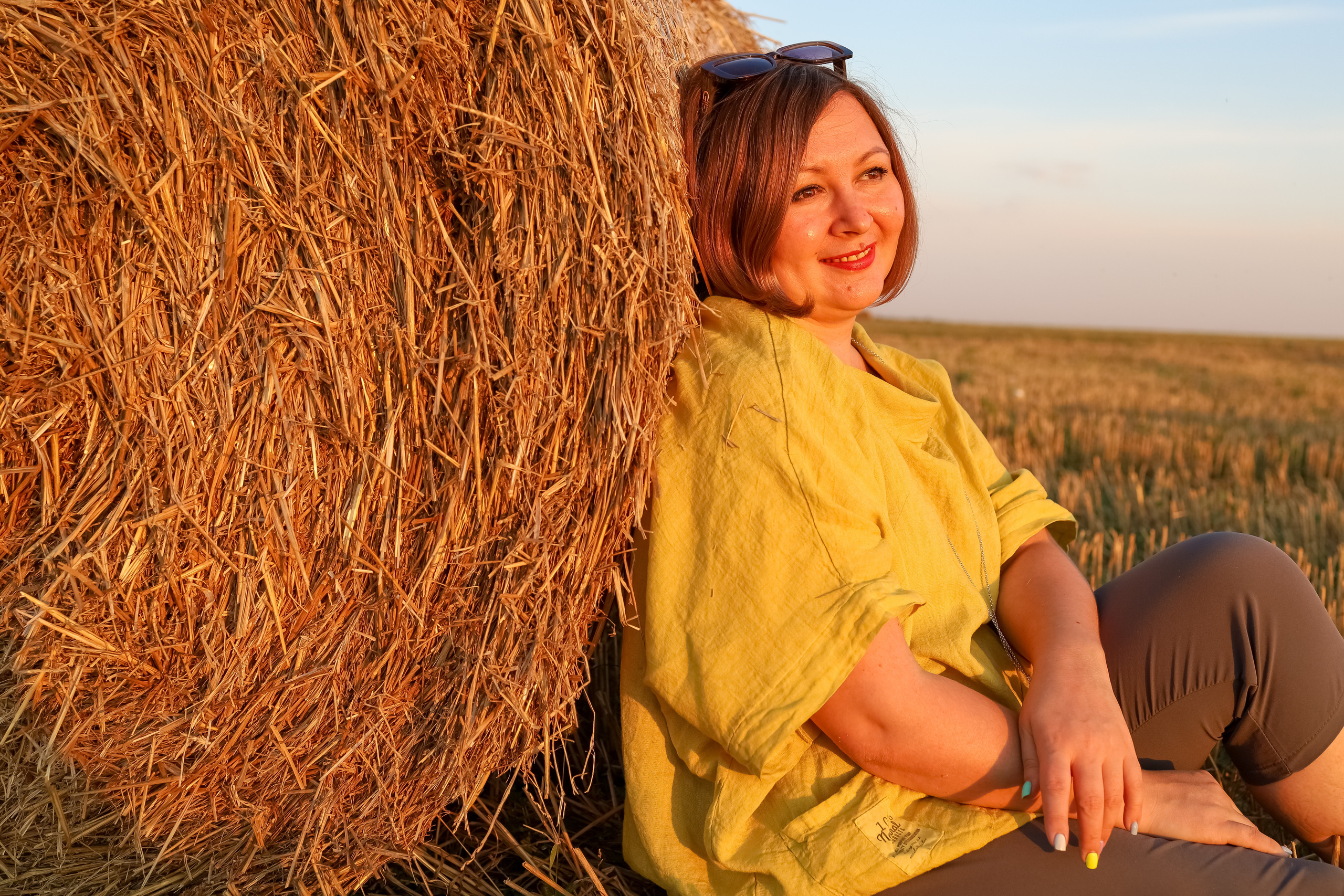 Закат в поле. Фотограф в Туле Аушева Юлия