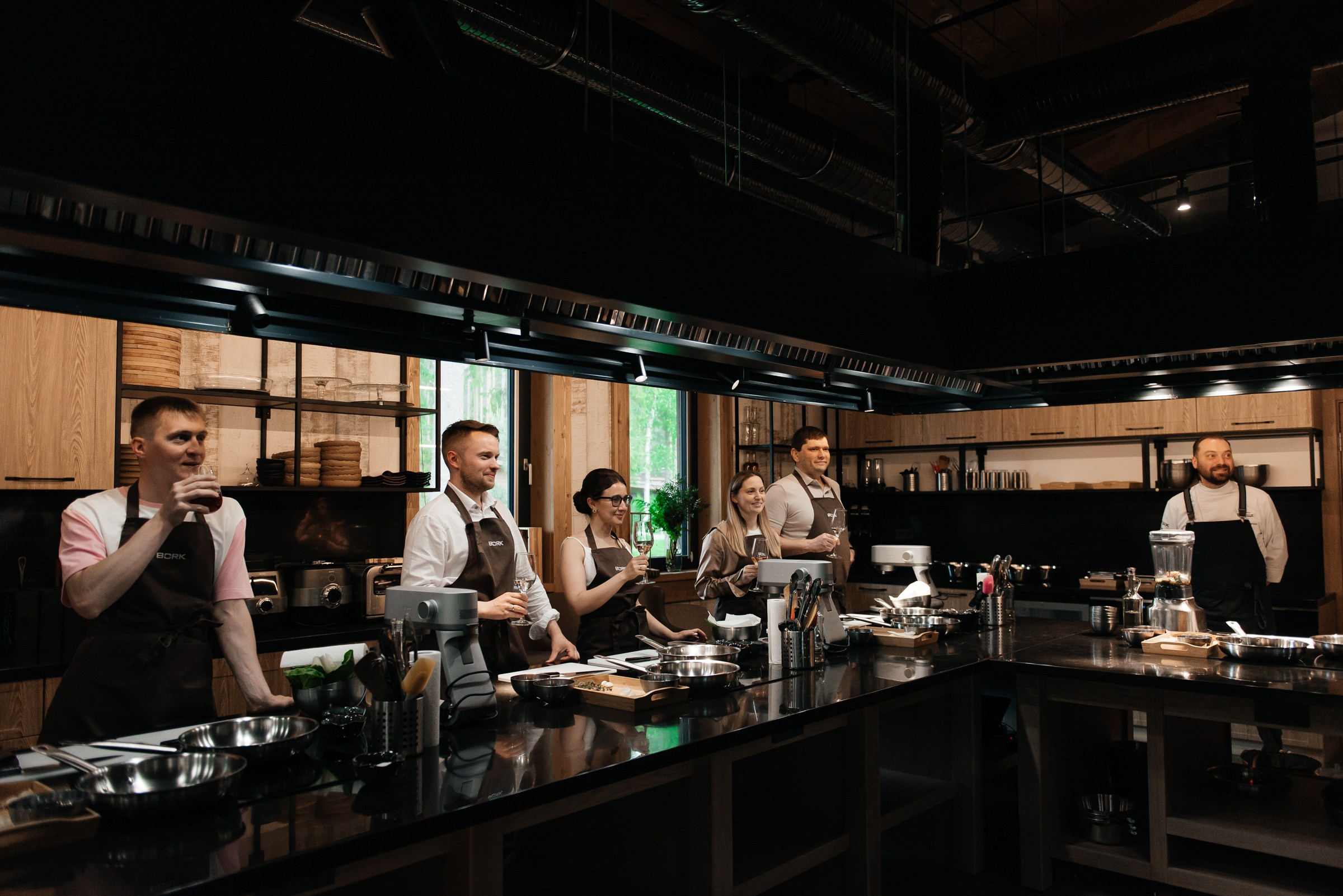 свадебный ужин в ресторане Чаща в Охта парке