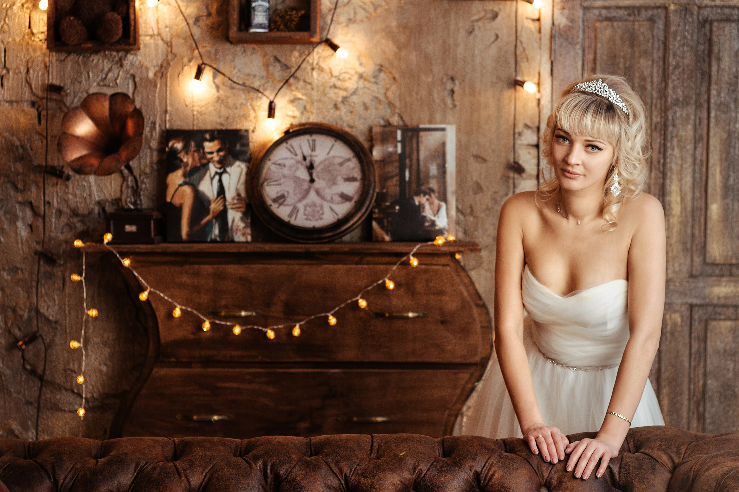 Свадебная фотосессия в студии. Фотограф Павел Герасименко