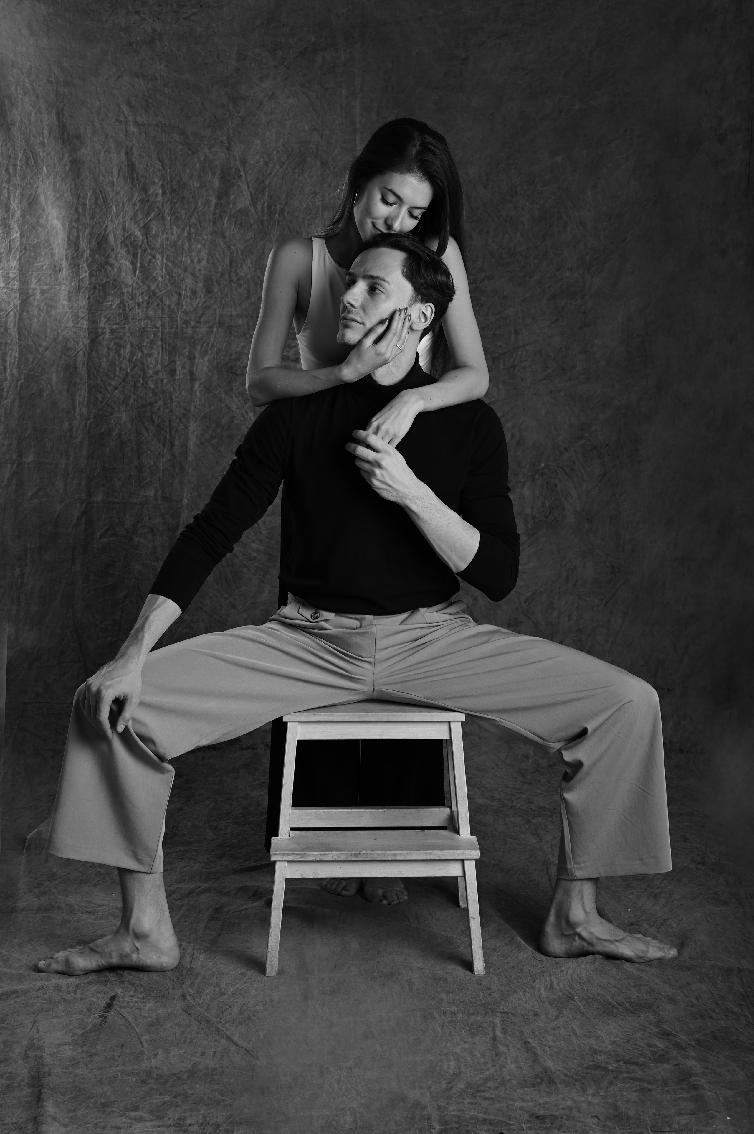 Love Story в ЧБ. Фотограф в Москве Ольга Черникова