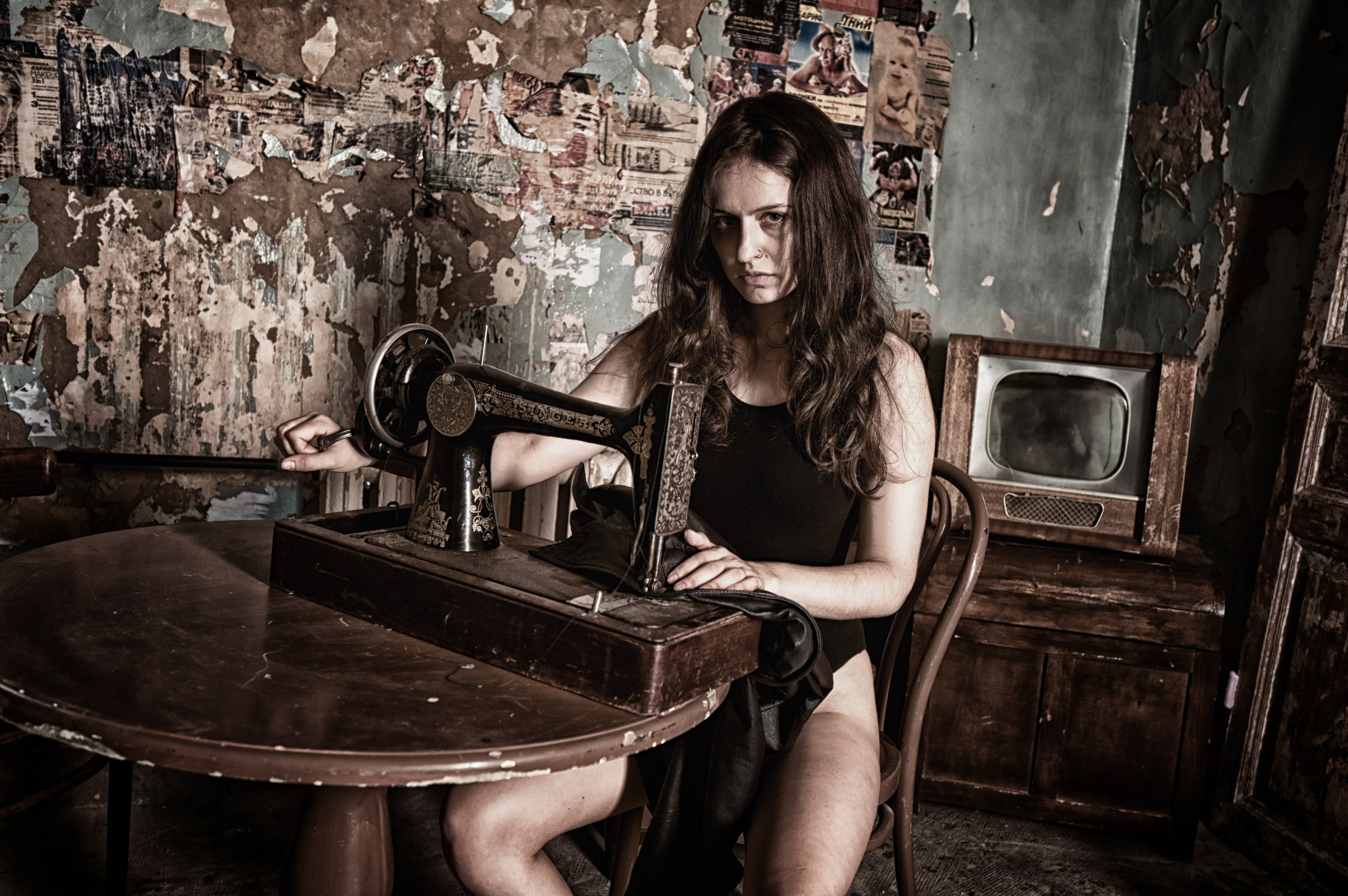 Съёмки в стиле андерграунд. Фотограф в Москве Ольга Черникова