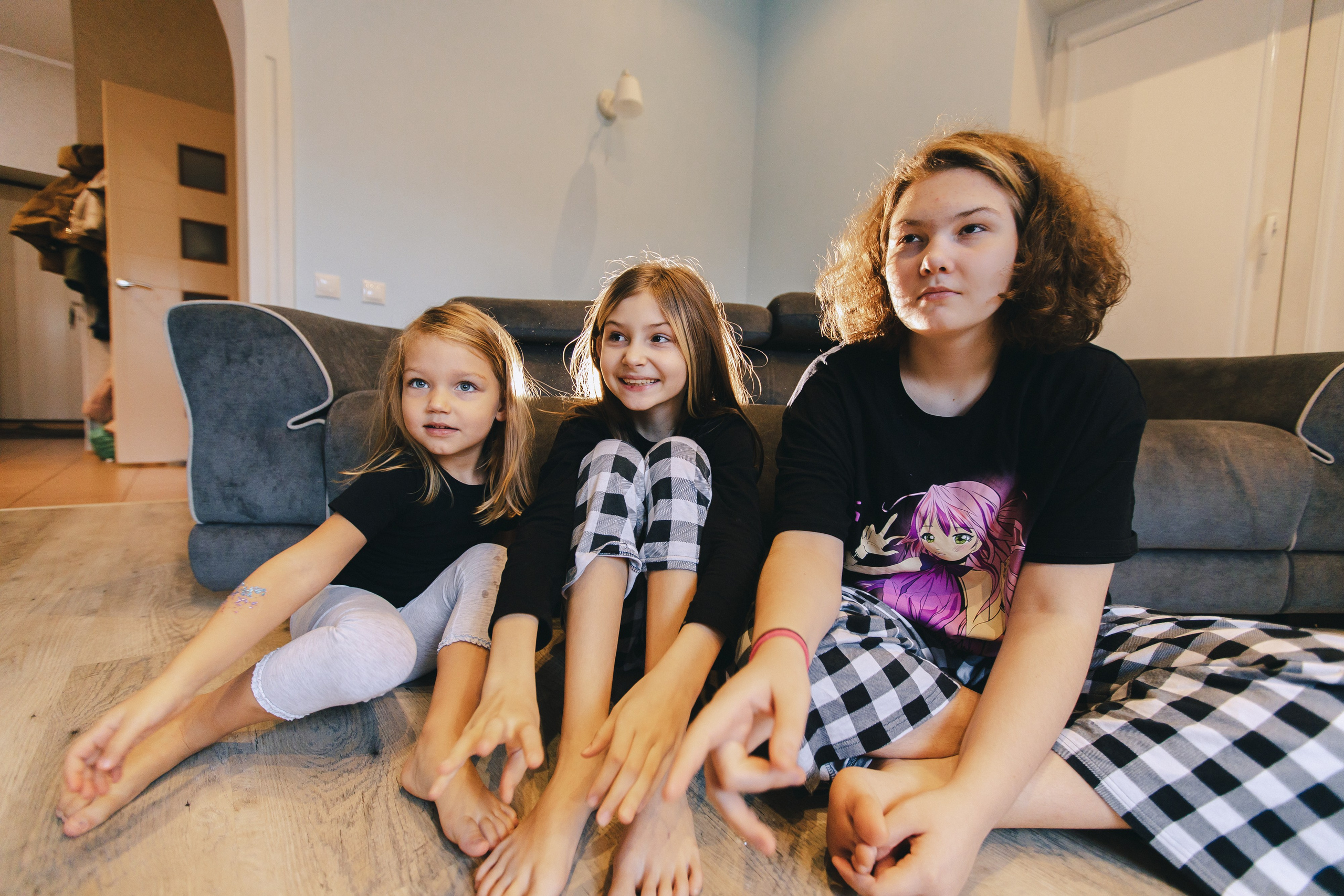 Игорь, Лера, Миля, Ксюша и Аня. Фотограф Таганрог Любимая Надя