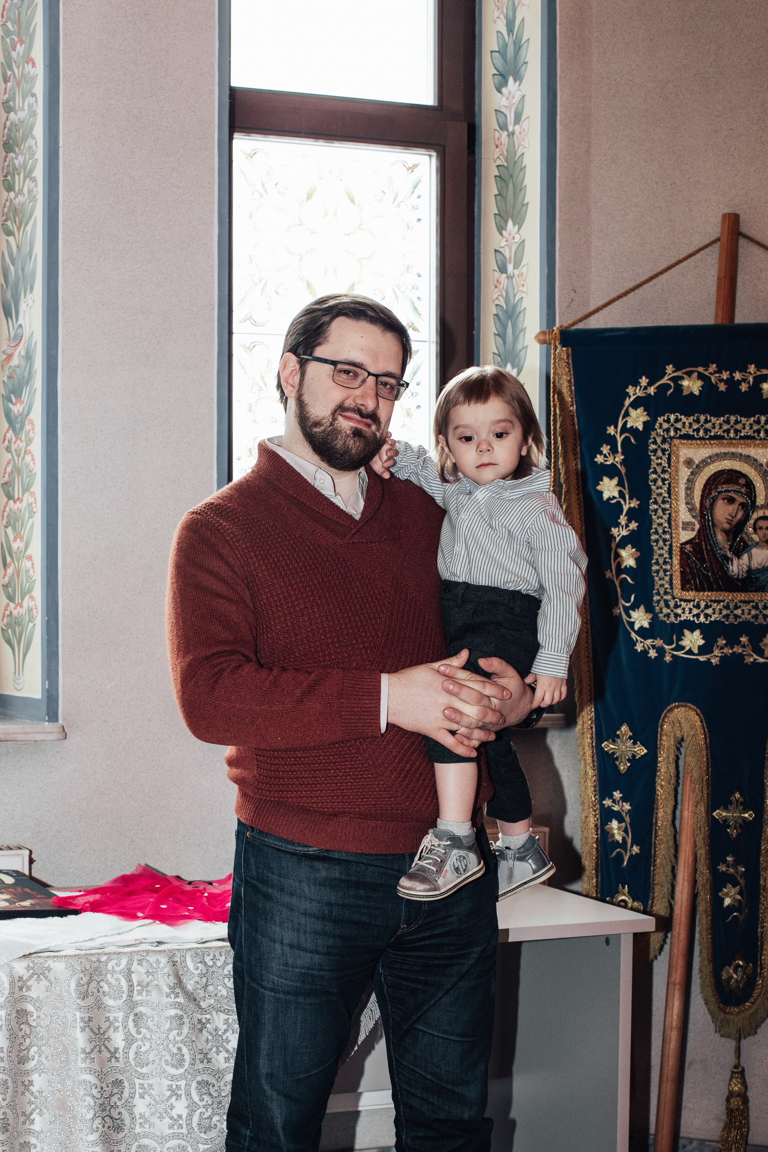 Крещение Анисии. Фотосессии в Москве - фотограф Неонилла Ленко