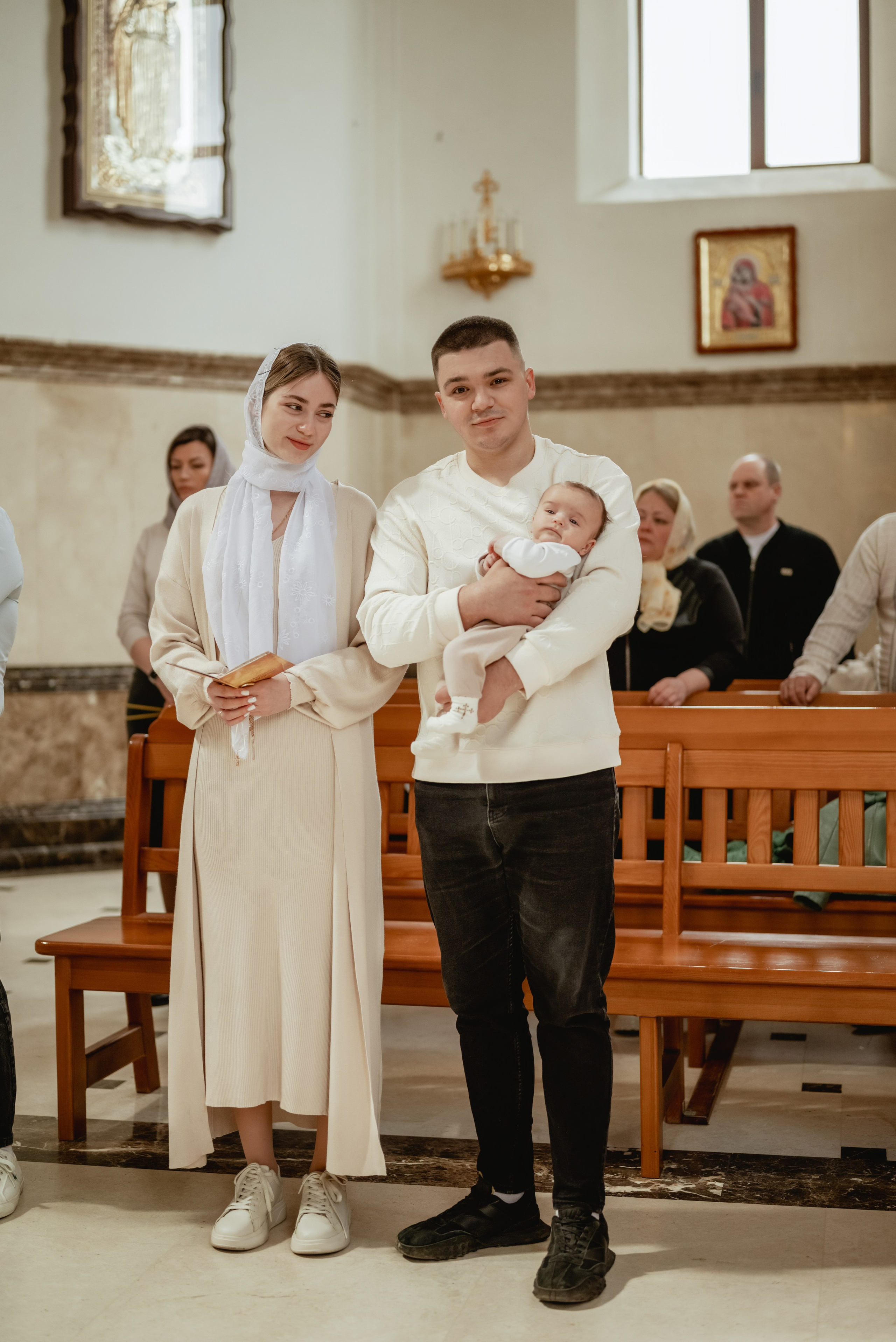 Крещение в Донецке. Юлия Басня семейный и свадебный фотограф в Донецке