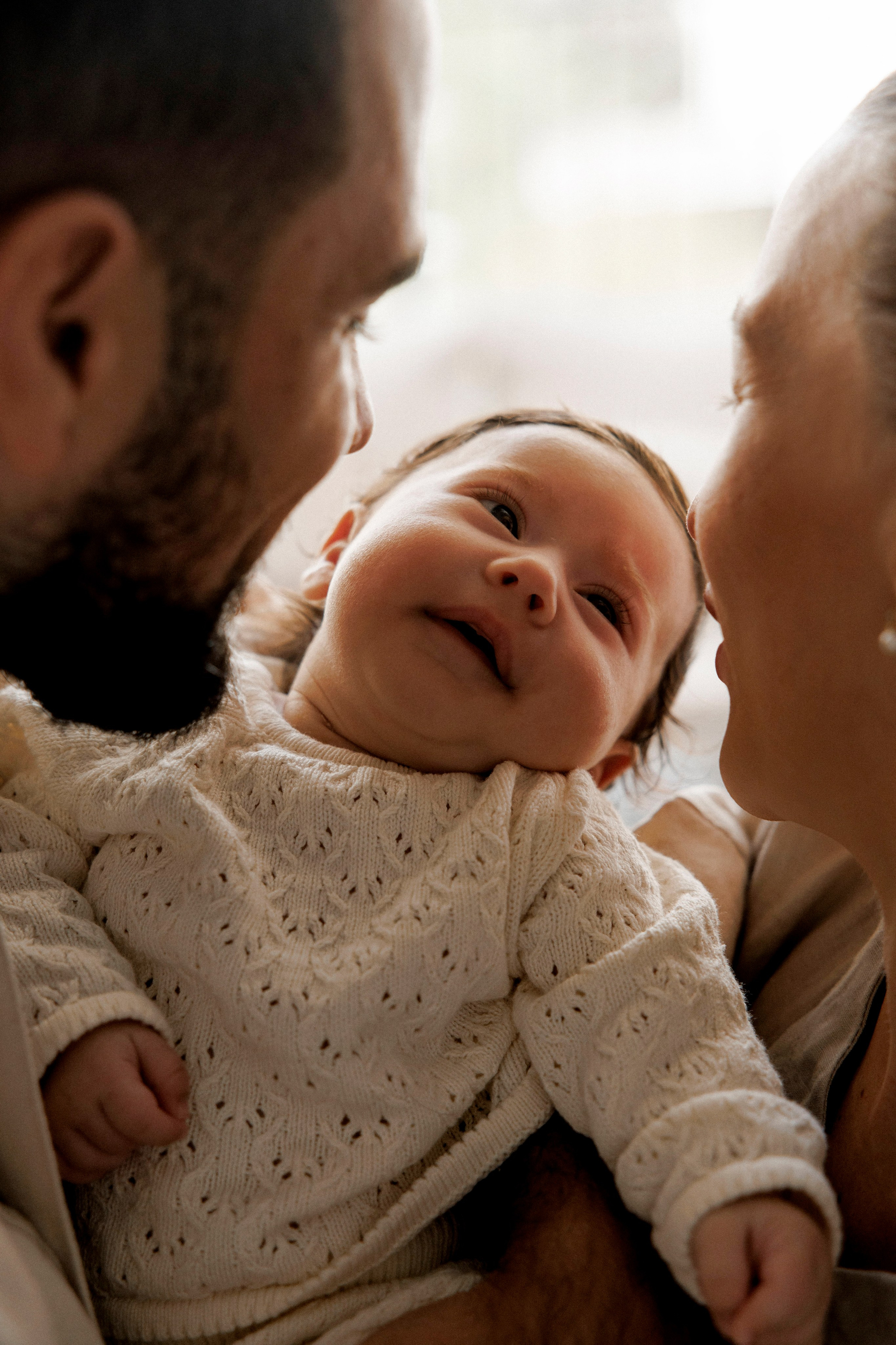 New born family photoshoot at home. Wedding and family photographer