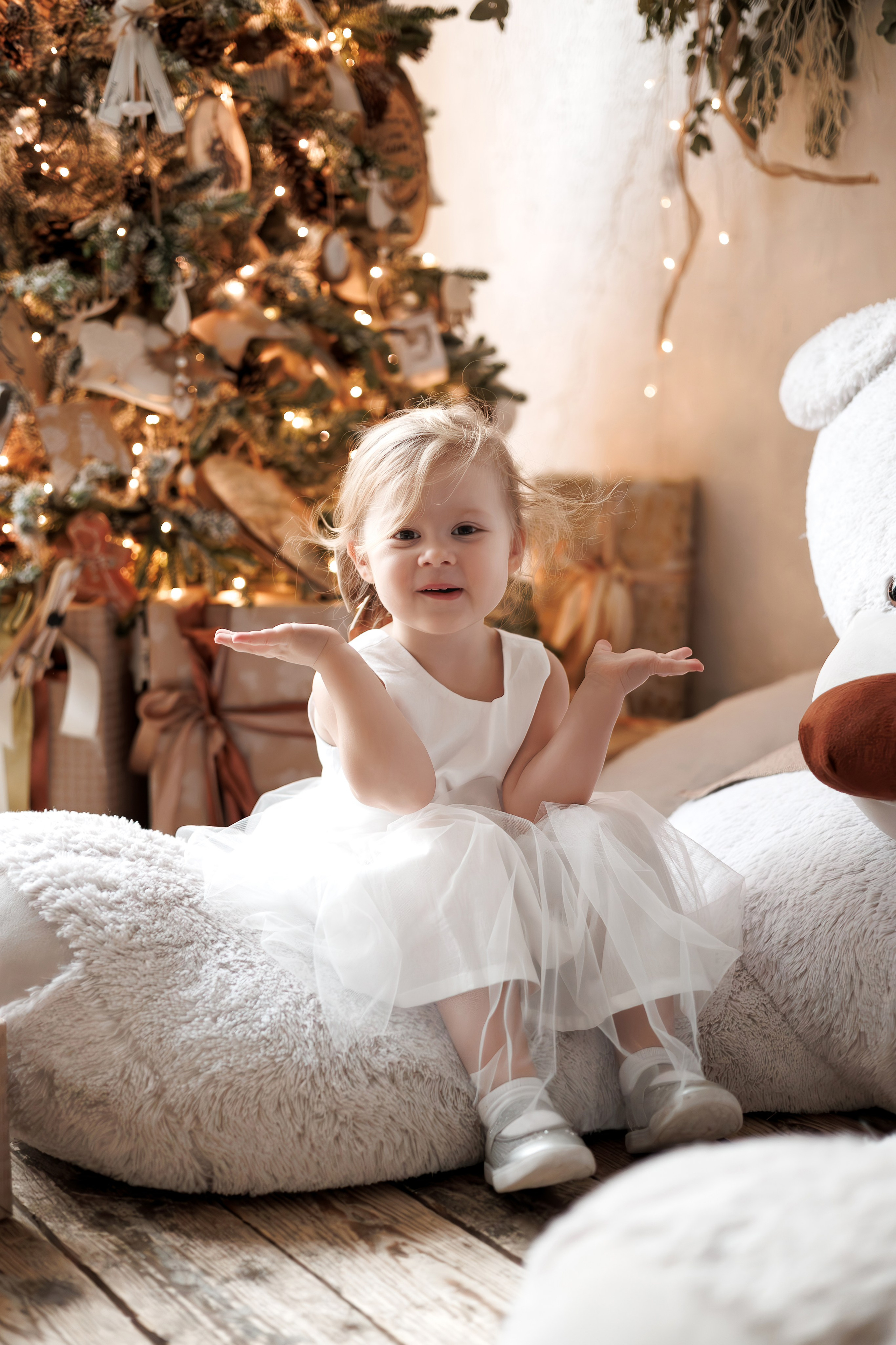 Новогодняя семейная фотосессия в студии FAMOUS (на Павелецкой). Свадебный и семейный фотограф в Москве и МО Елена Агапова