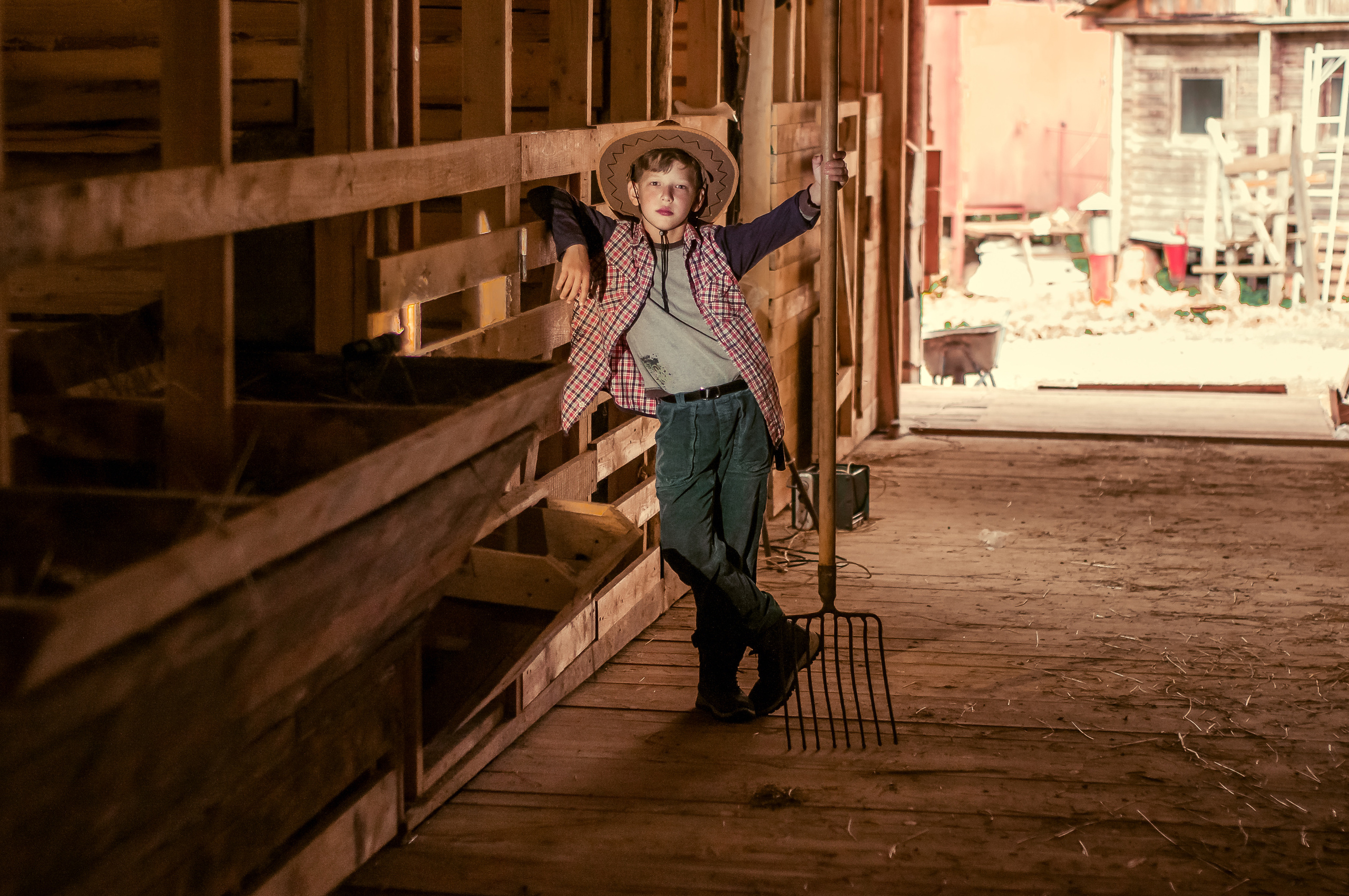 С лошадьми, в фермерском стиле. 🐴. Семейный и детский фотограф в Ярославле, Максимова Светлана