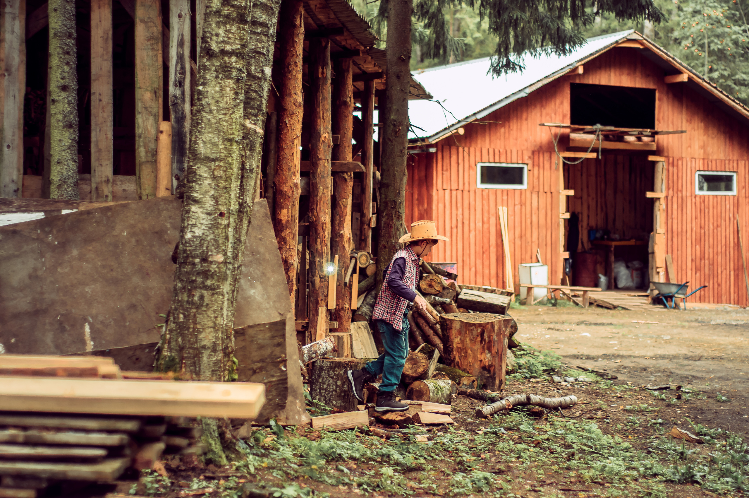 С лошадьми, в фермерском стиле. 🐴. Семейный и детский фотограф в Ярославле, Максимова Светлана