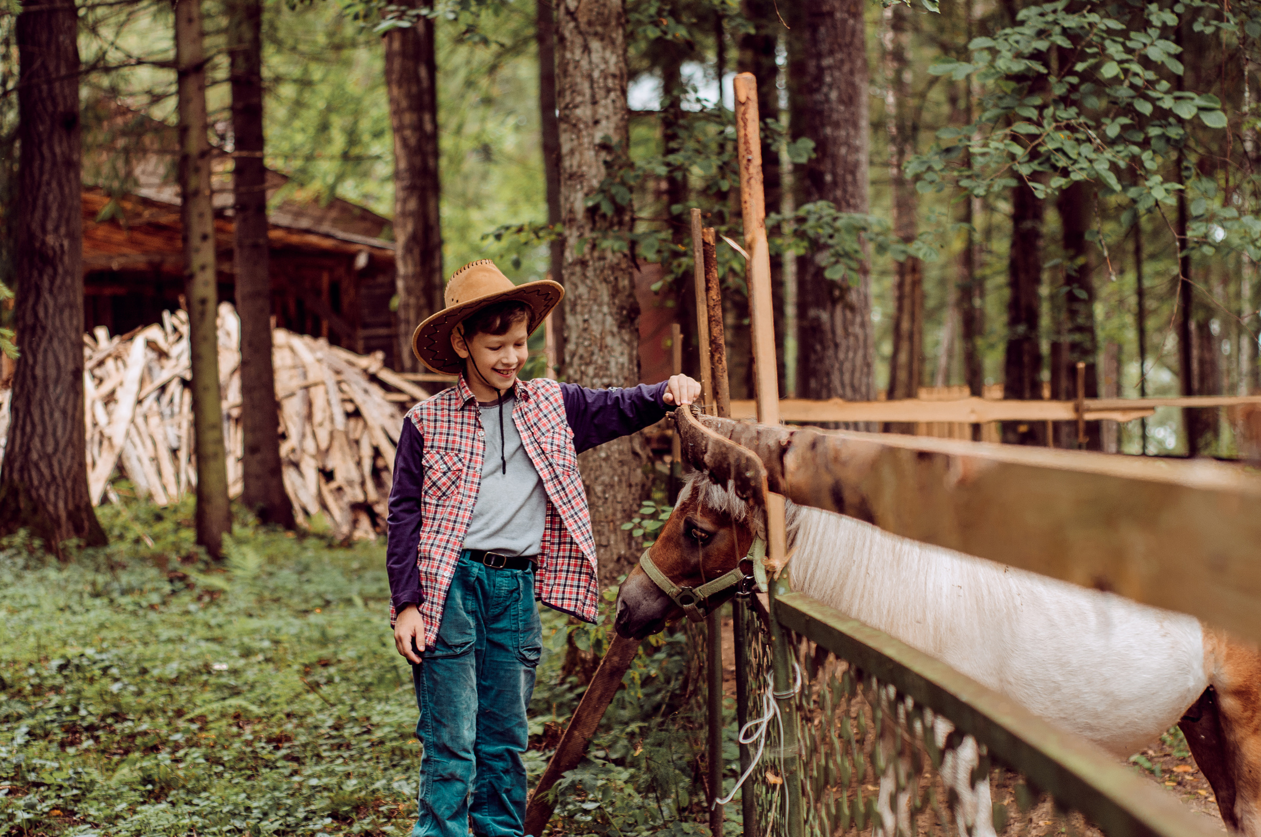 С лошадьми, в фермерском стиле. 🐴. Семейный и детский фотограф в Ярославле, Максимова Светлана