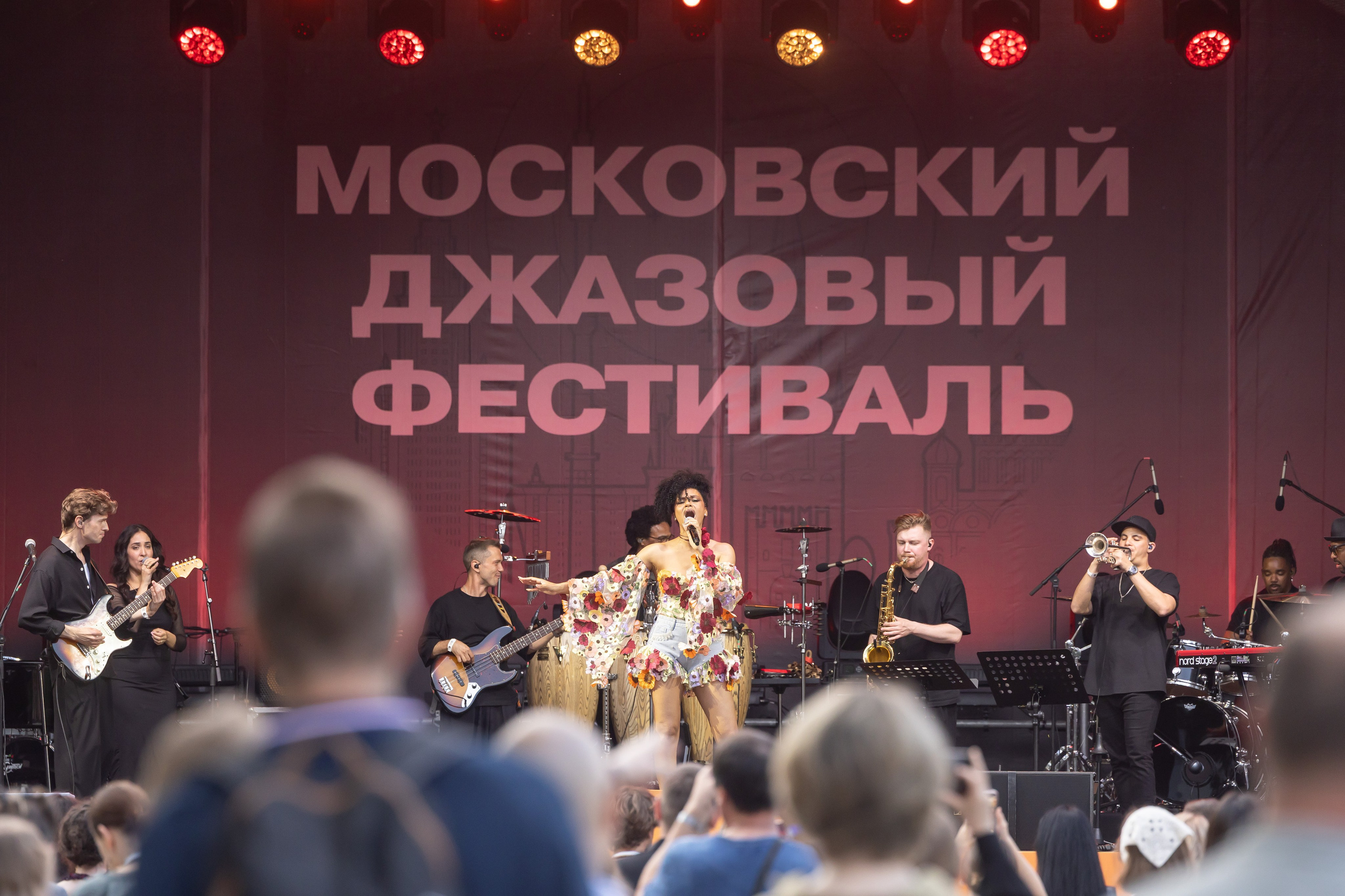 Джазовый фестиваль в саду «Эрмитаж». Фотограф Владимир Охрименко
