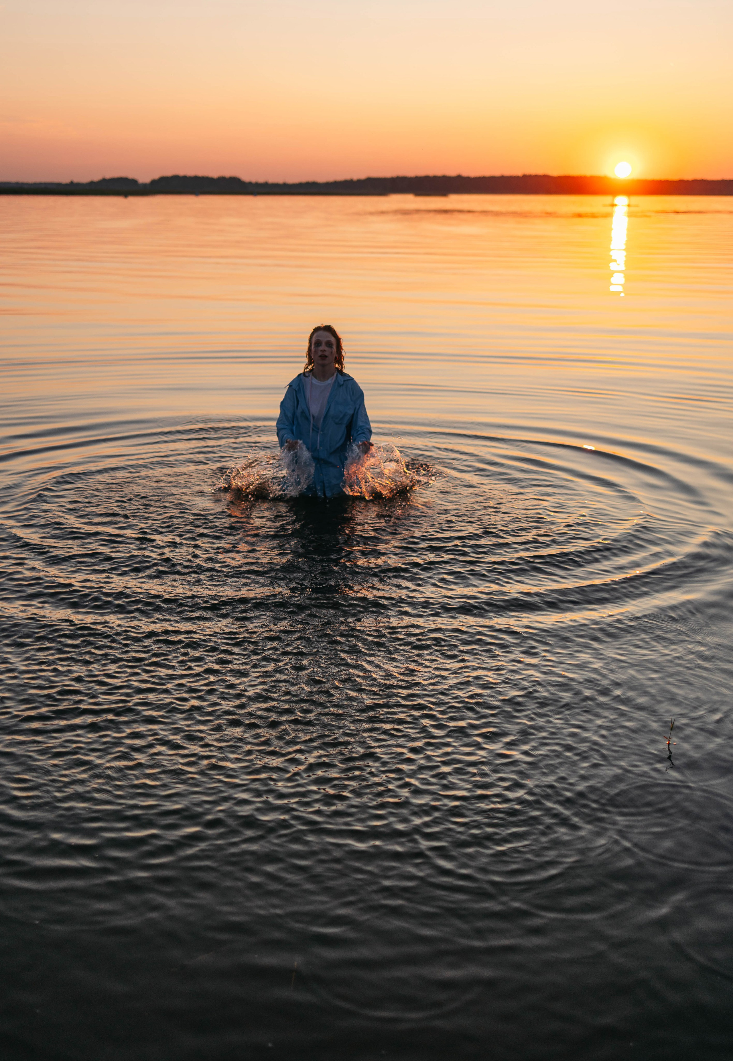 Лиза в Завидово. Закат. Фотограф в Твери Лагодная Яна