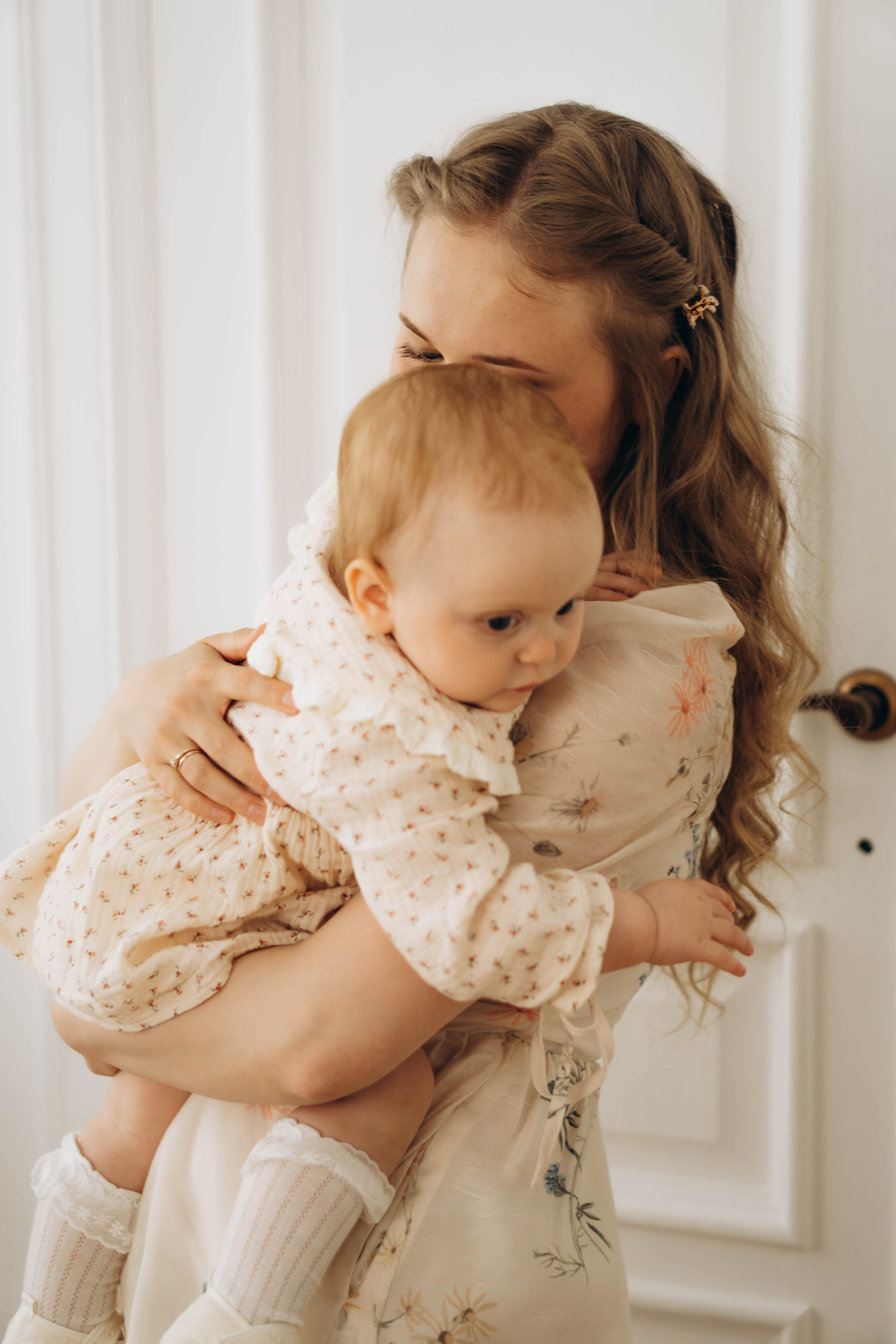 Студийная семейная съемка на годик. Фотограф Москва Валерия Веденина