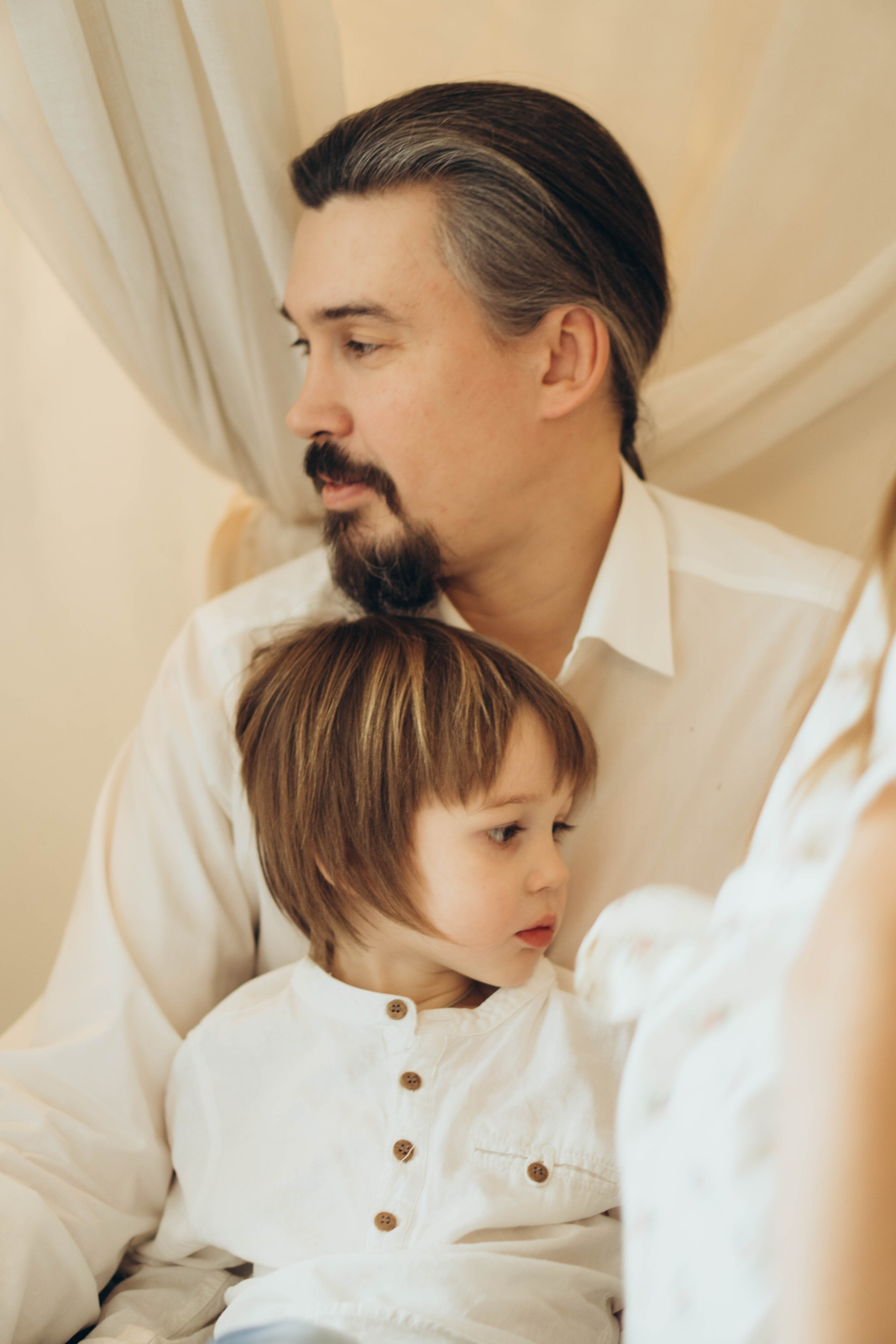 Семейная съемка в студии. Фотограф Москва Валерия Веденина